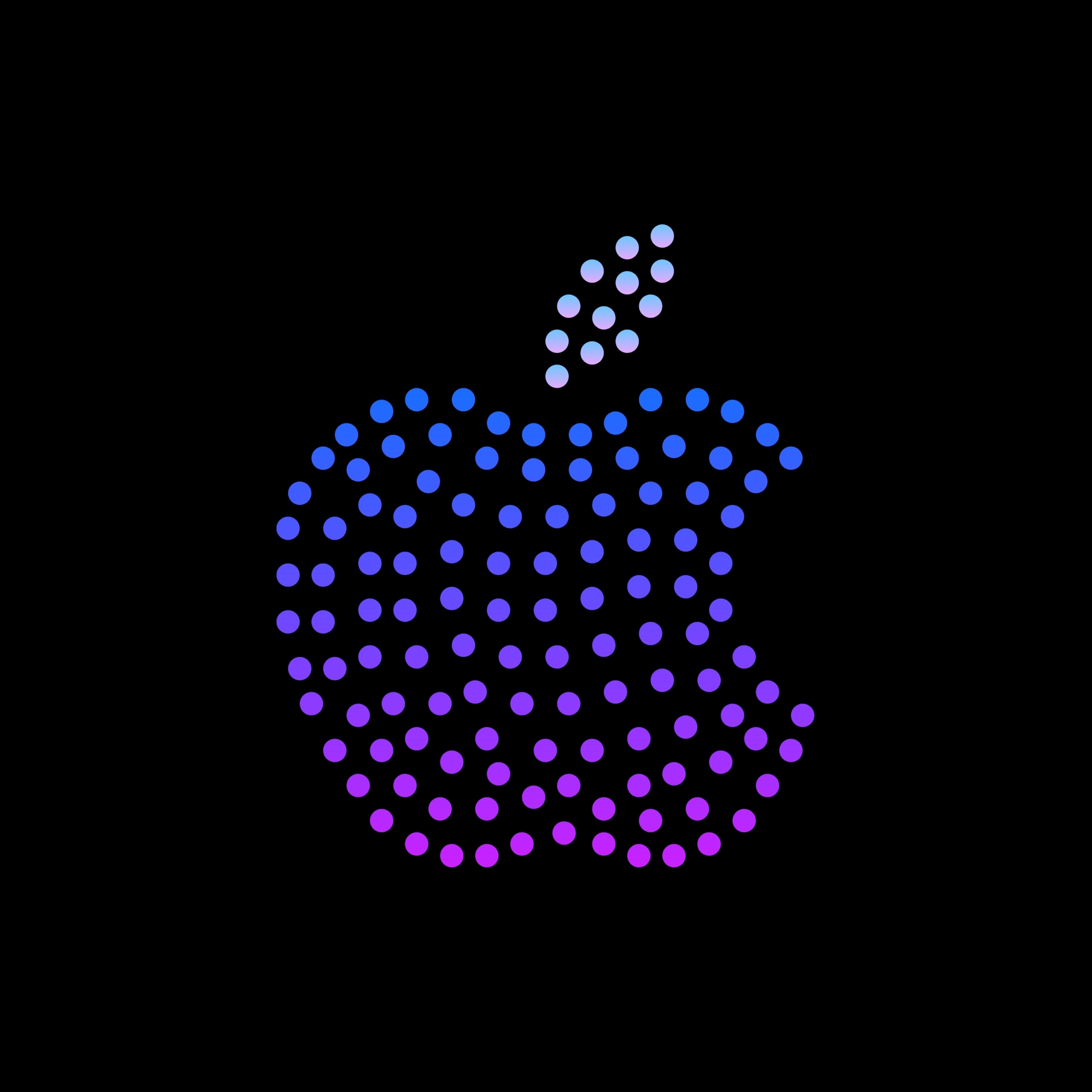 Apple Purple Pink iPad Wallpaper
