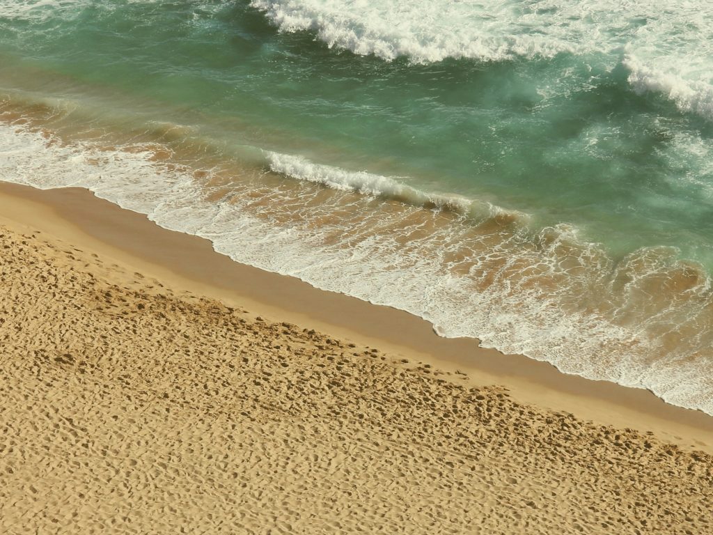 1024x768 wallpaper 4k Beach Shore Ocean Waves Water iPad Wallpaper 1024x768 pixels resolution