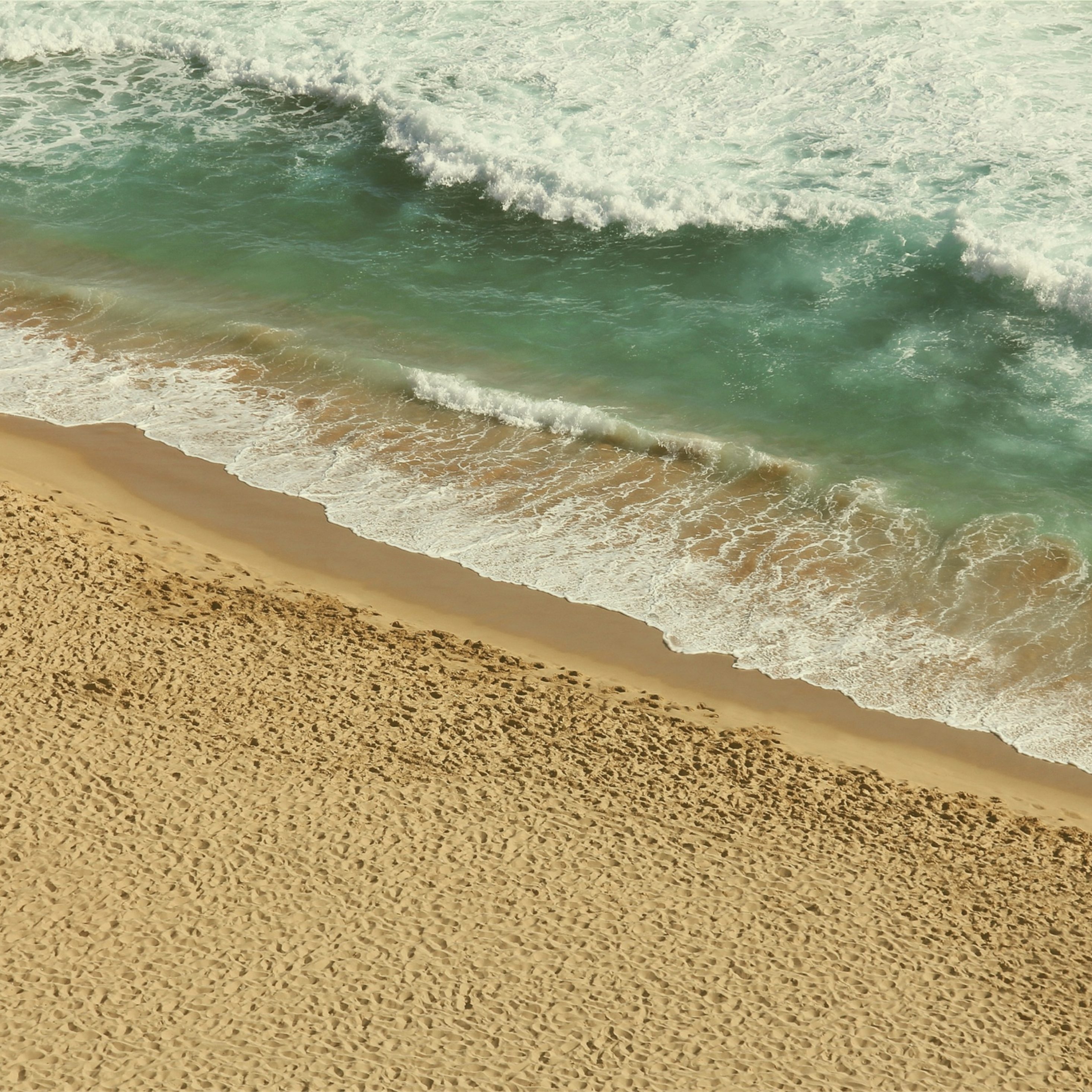 2932x2932 iPad Pro wallpaper 4k Beach Shore Ocean Waves Water iPad Wallpaper 2932x2932 pixels resolution