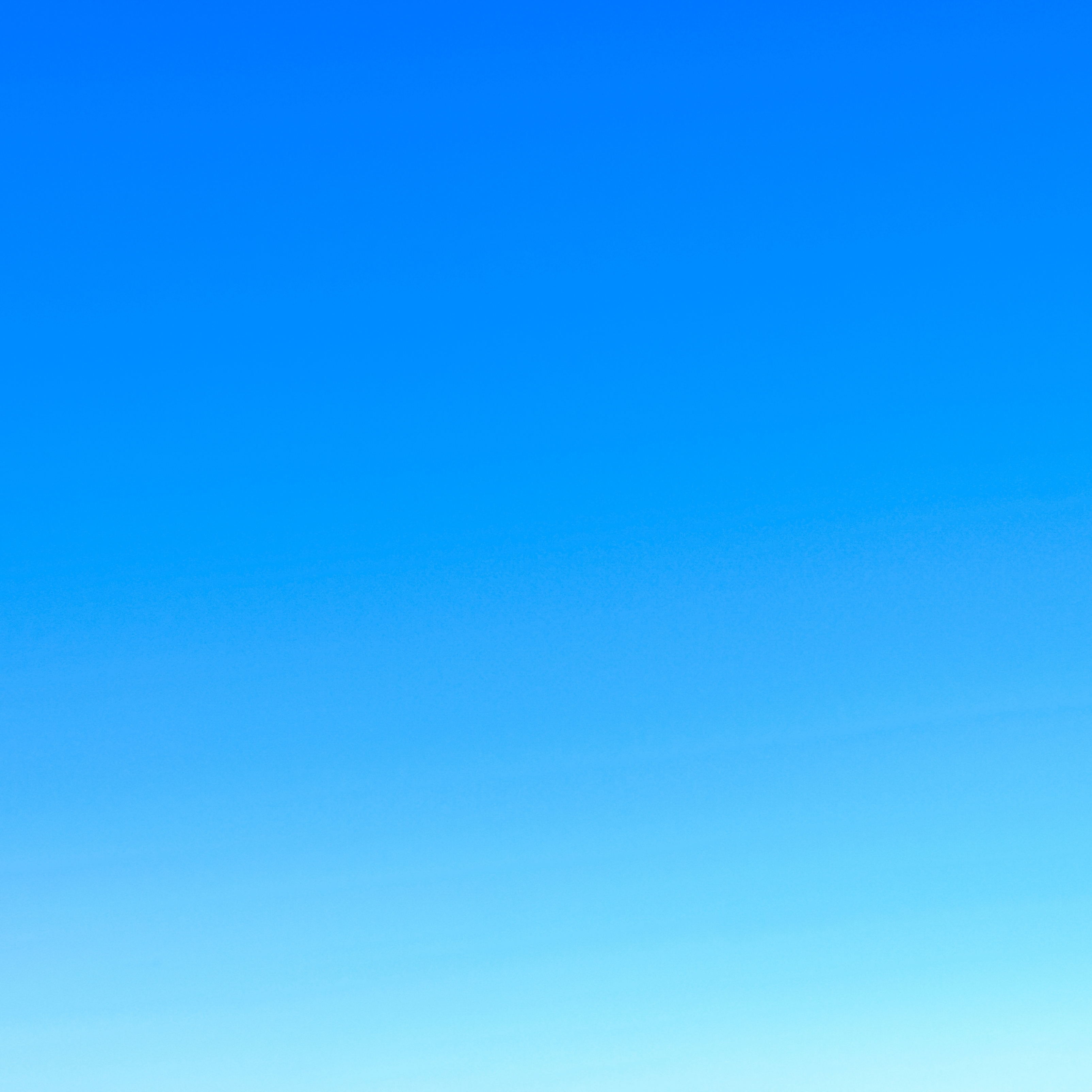 Blue Sky Gradient Background iPad Wallpaper