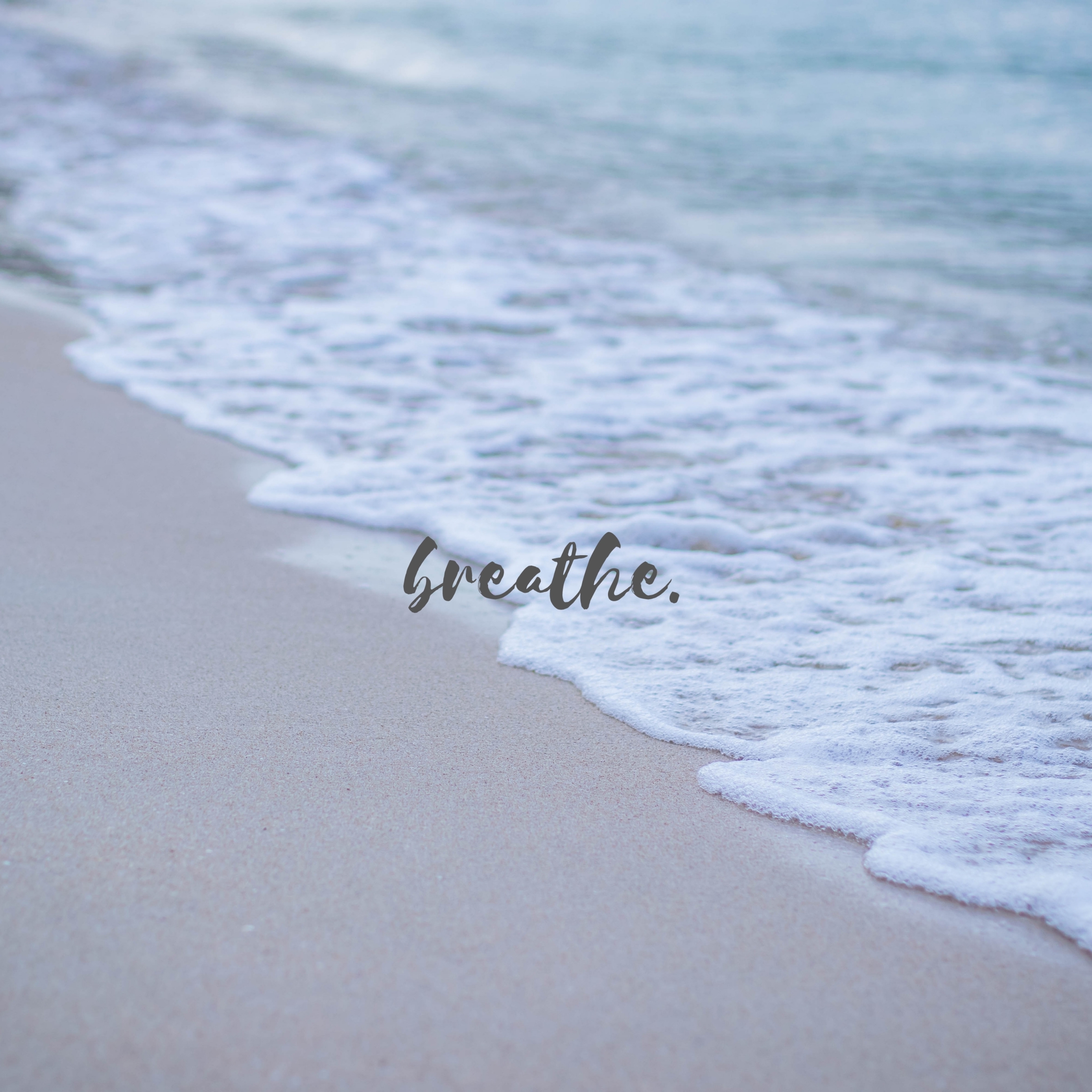 Breathe Beach iPad Wallpaper