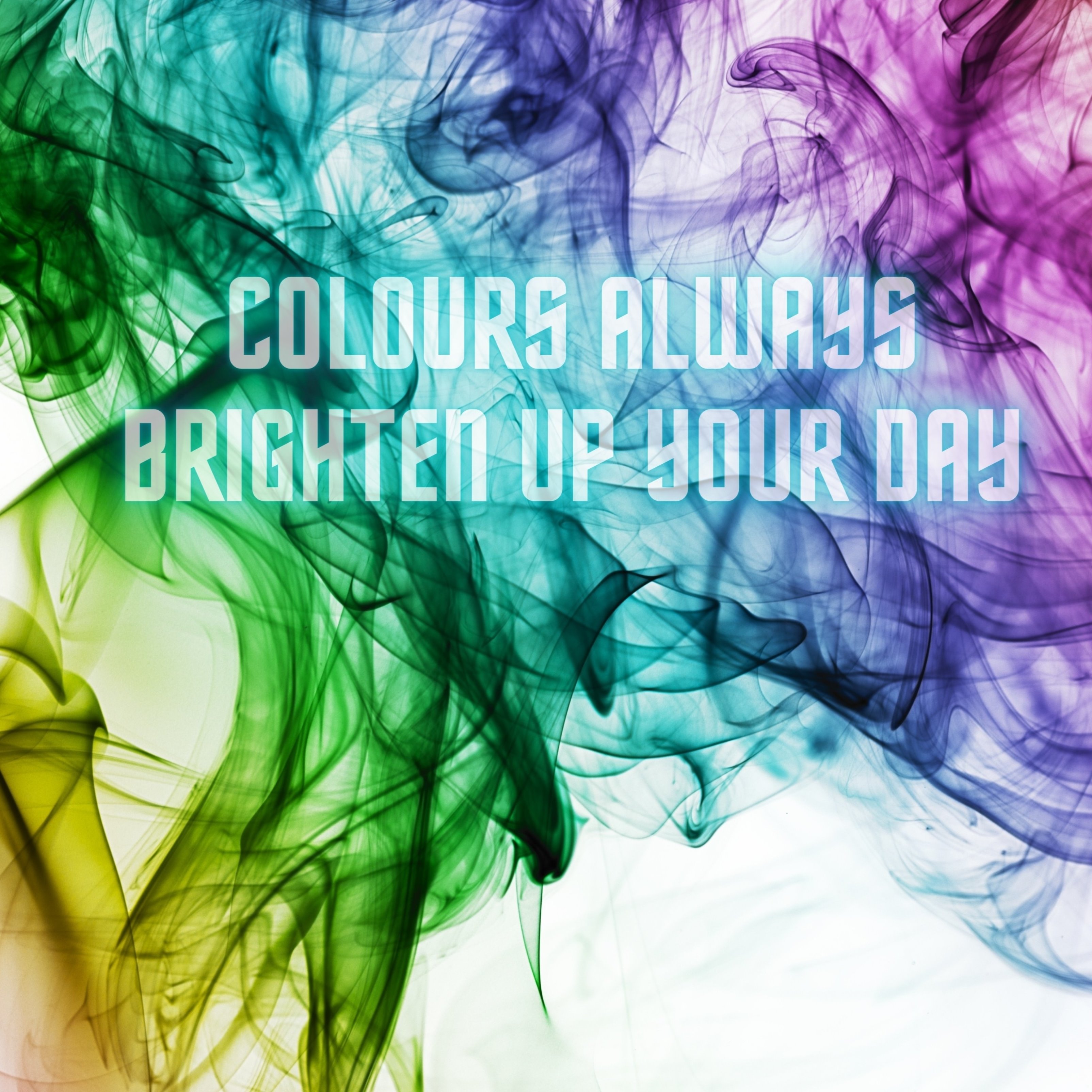 Colourful Quote Ipad Wallpaper