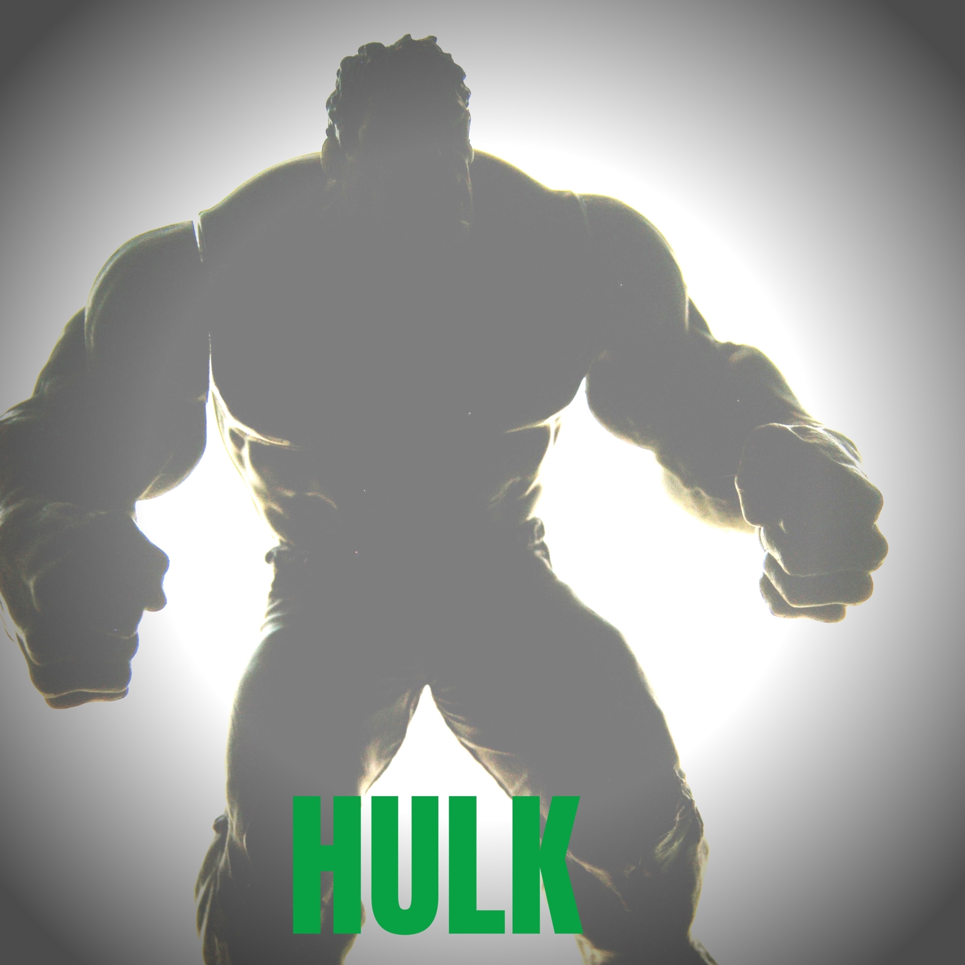 Hulk Shadow iPad Wallpaper