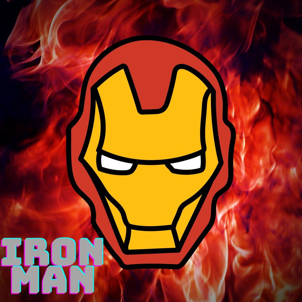 iPad Mini wallpapers Iron Man Fire Background iPad Wallpaper