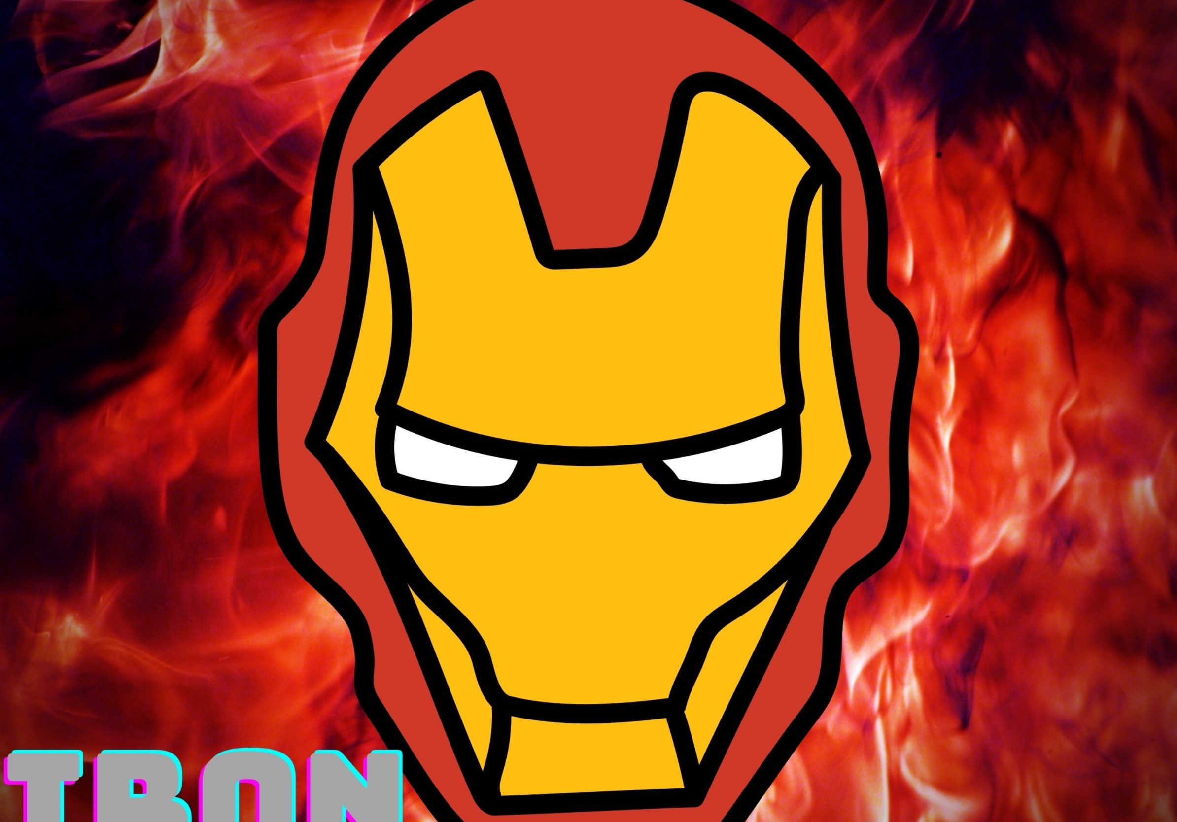 2388x1668 iPad Pro wallpapers Iron Man Fire Background iPad Wallpaper 2388x1668 pixels resolution