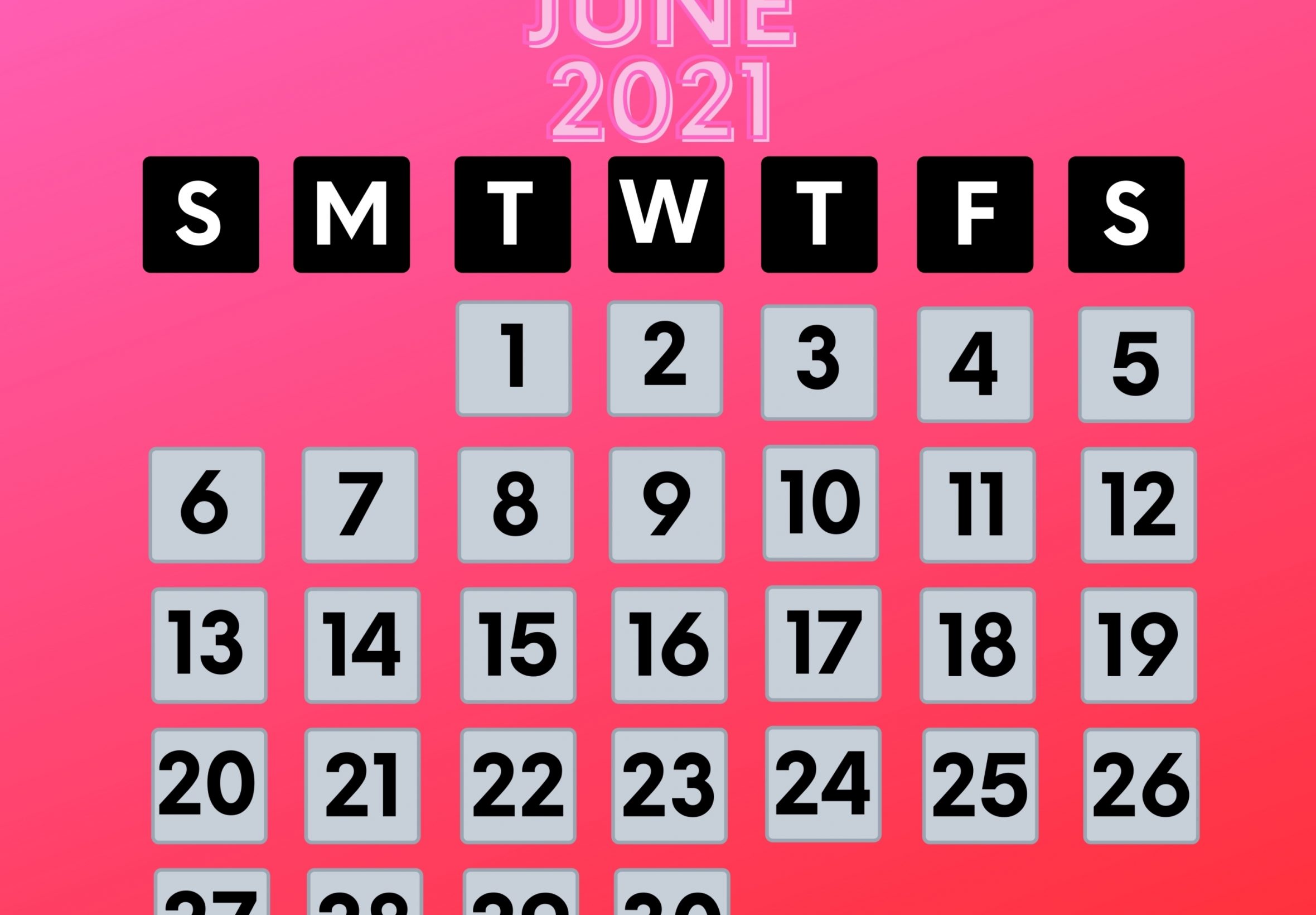2360x1640 iPad Air wallpaper 4k June 2021 Calendar iPad Wallpaper 2360x1640 pixels resolution