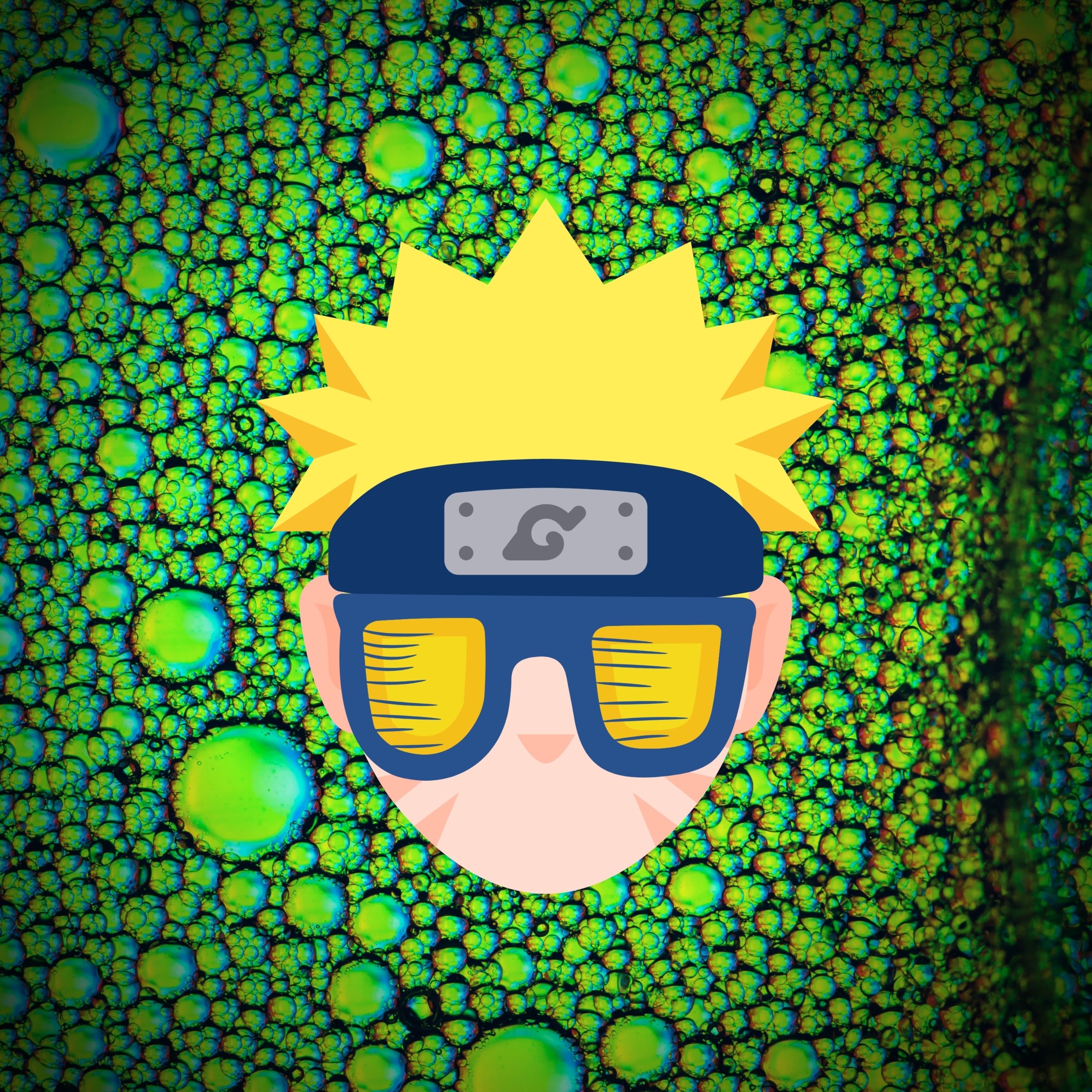 iPad Wallpapers Naruto Cool Glasses iPad Wallpaper 3208x3208 px