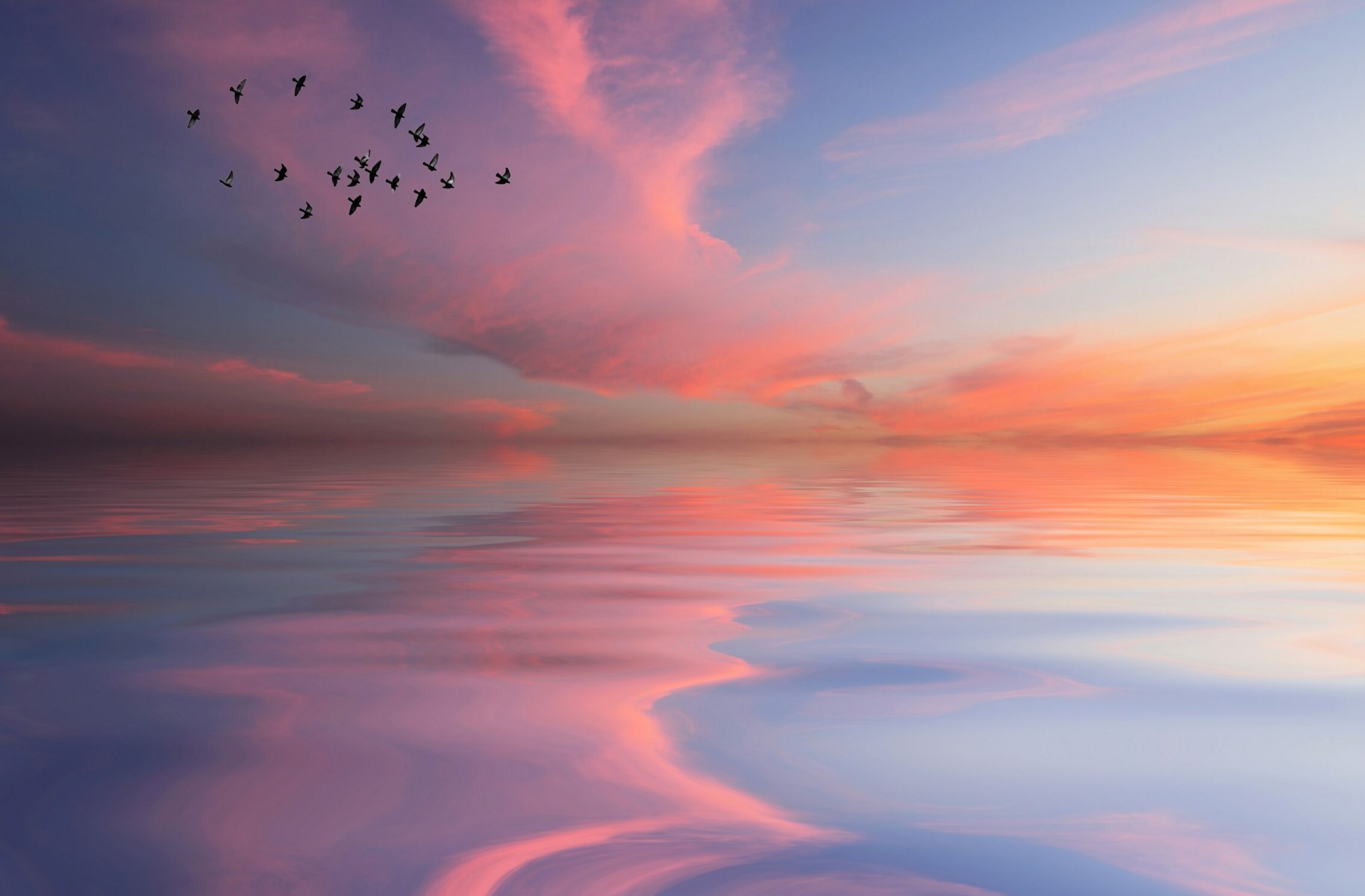 2266x1488 iPad Mini wallpapers Nature Sunrise Sky Sea iPad Wallpaper 2266x1488 pixels resolution