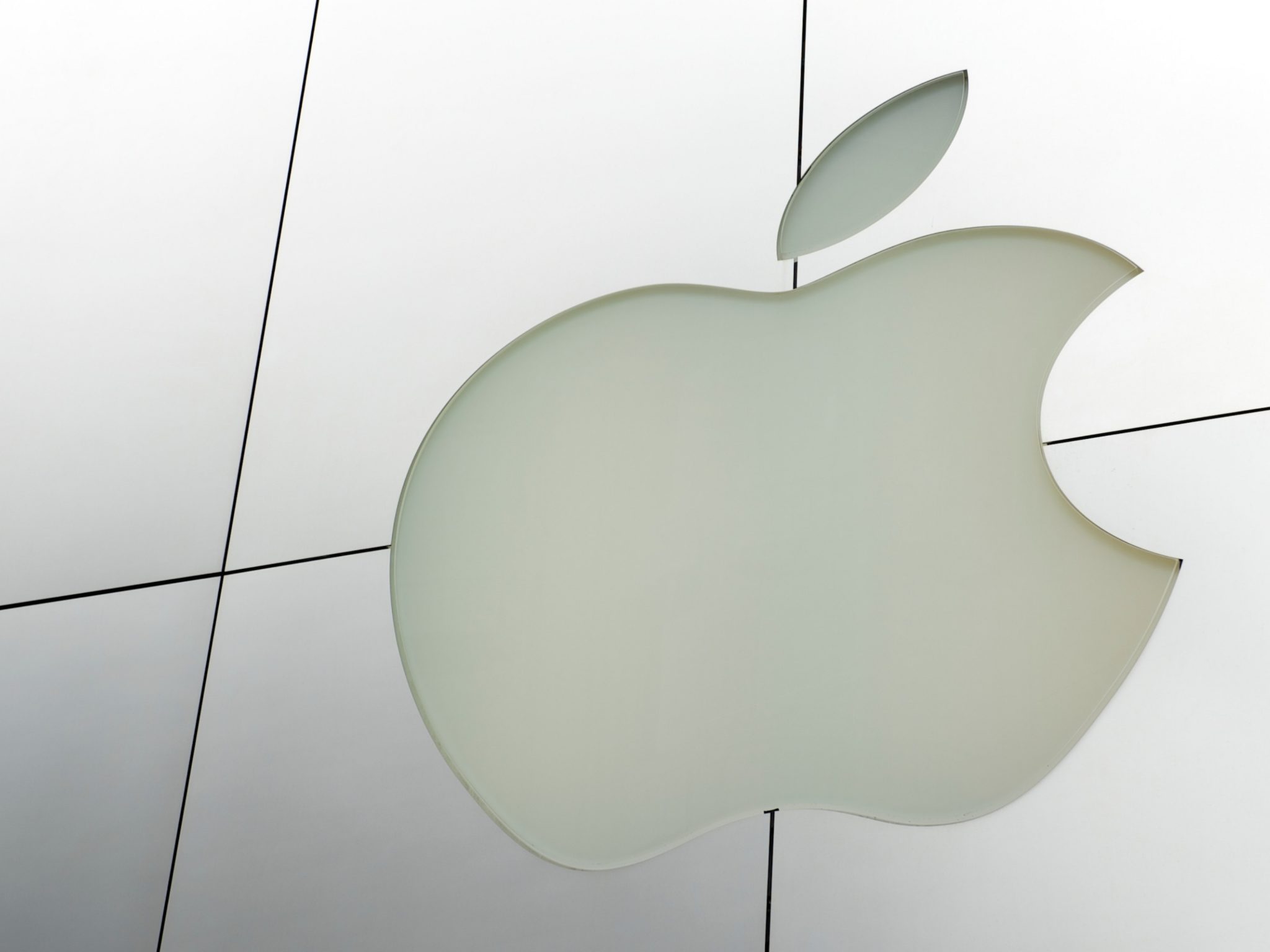 2048x1536 wallpaper Silver Apple Building iPad Wallpaper 2048x1536 pixels resolution