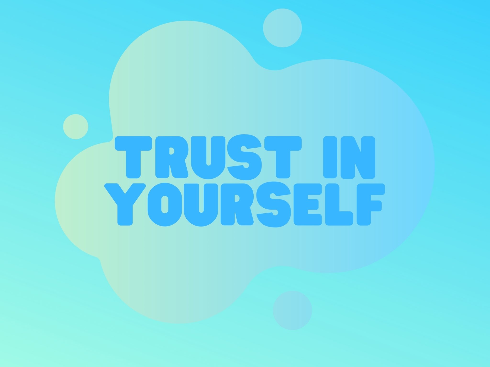 2048x1536 wallpaper Trust in Yourself Quote iPad Wallpaper 2048x1536 pixels resolution