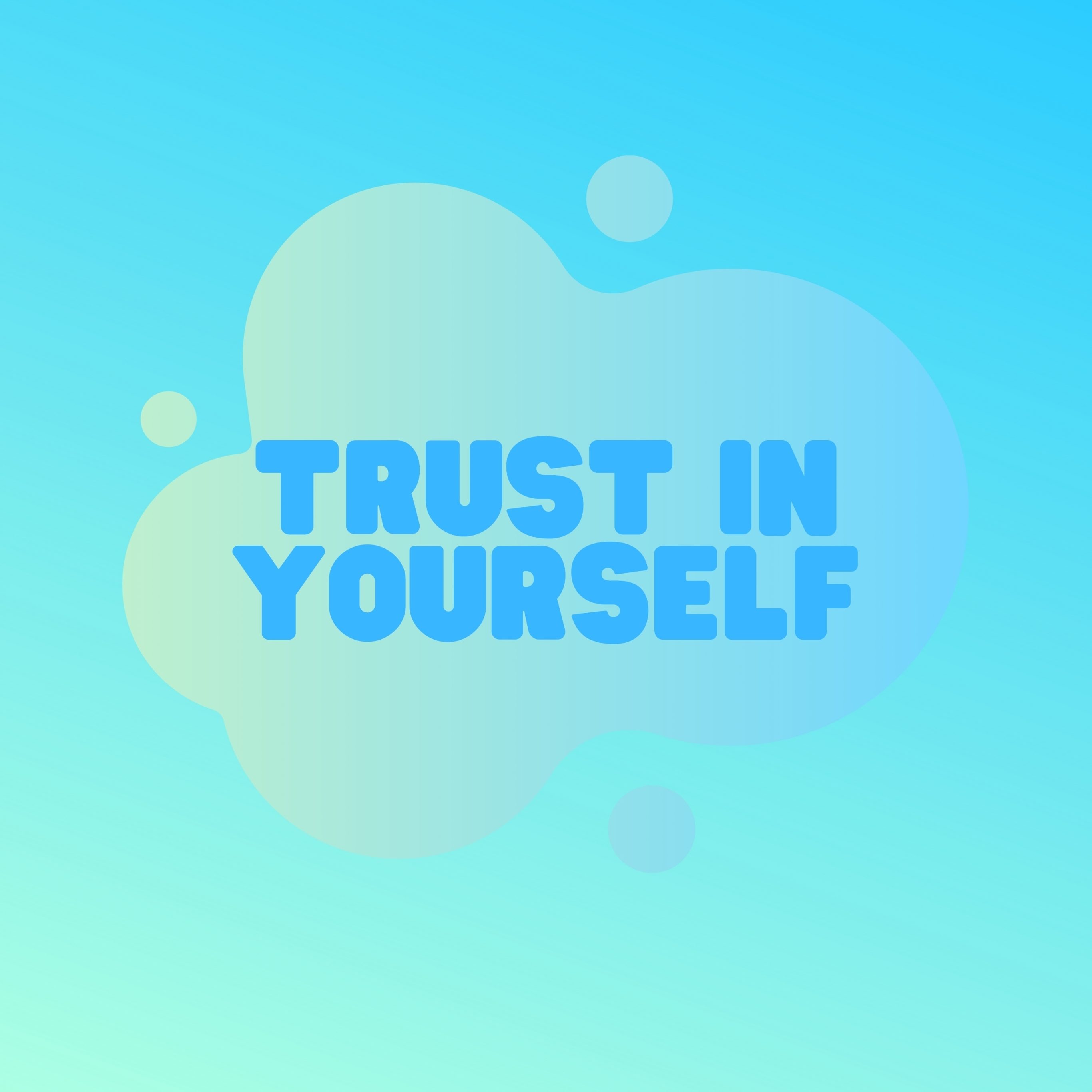 iPad Pro 12.9 wallpapers Trust in Yourself Quote iPad Wallpaper