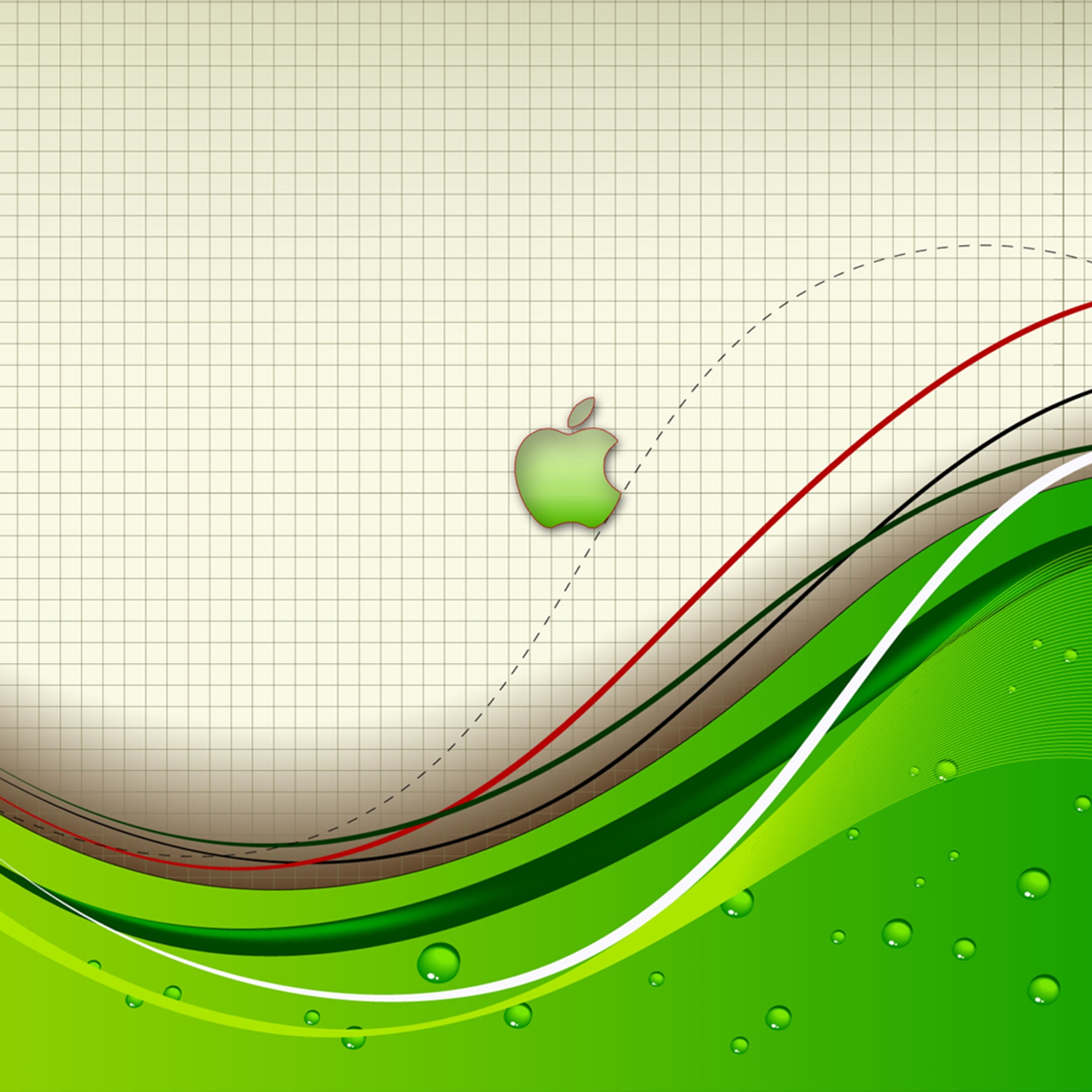 Apple Abstract Ipad Wallpaper