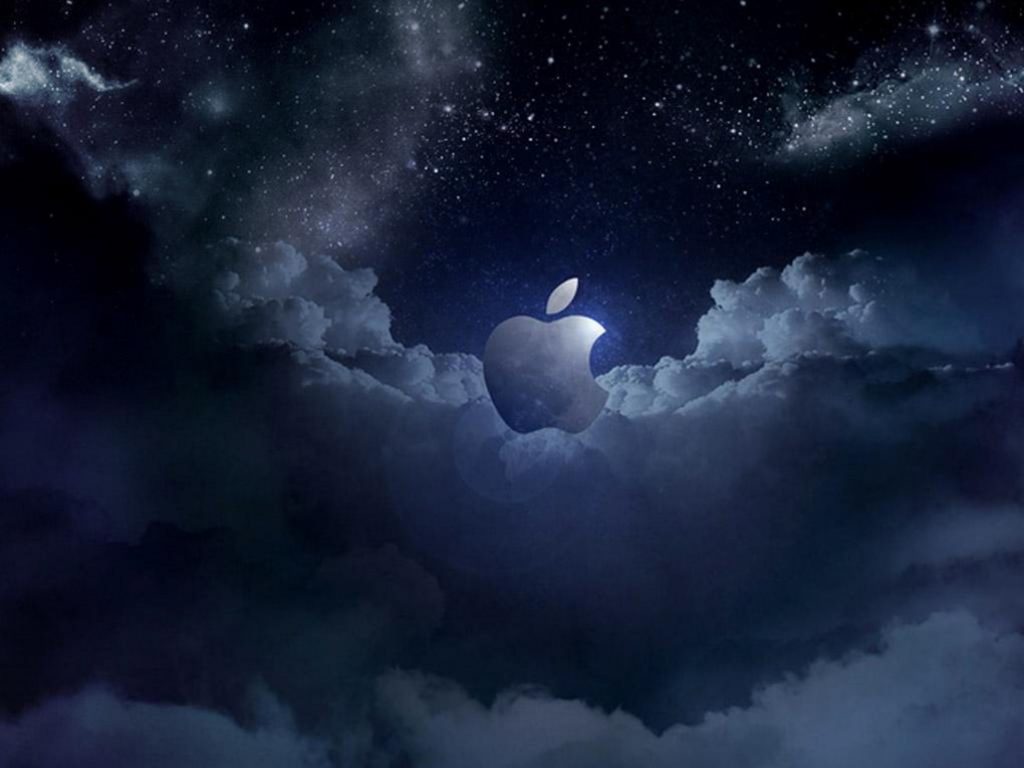 1024x768 wallpaper 4k Apple Cloud at Night Ipad Wallpaper 1024x768 pixels resolution