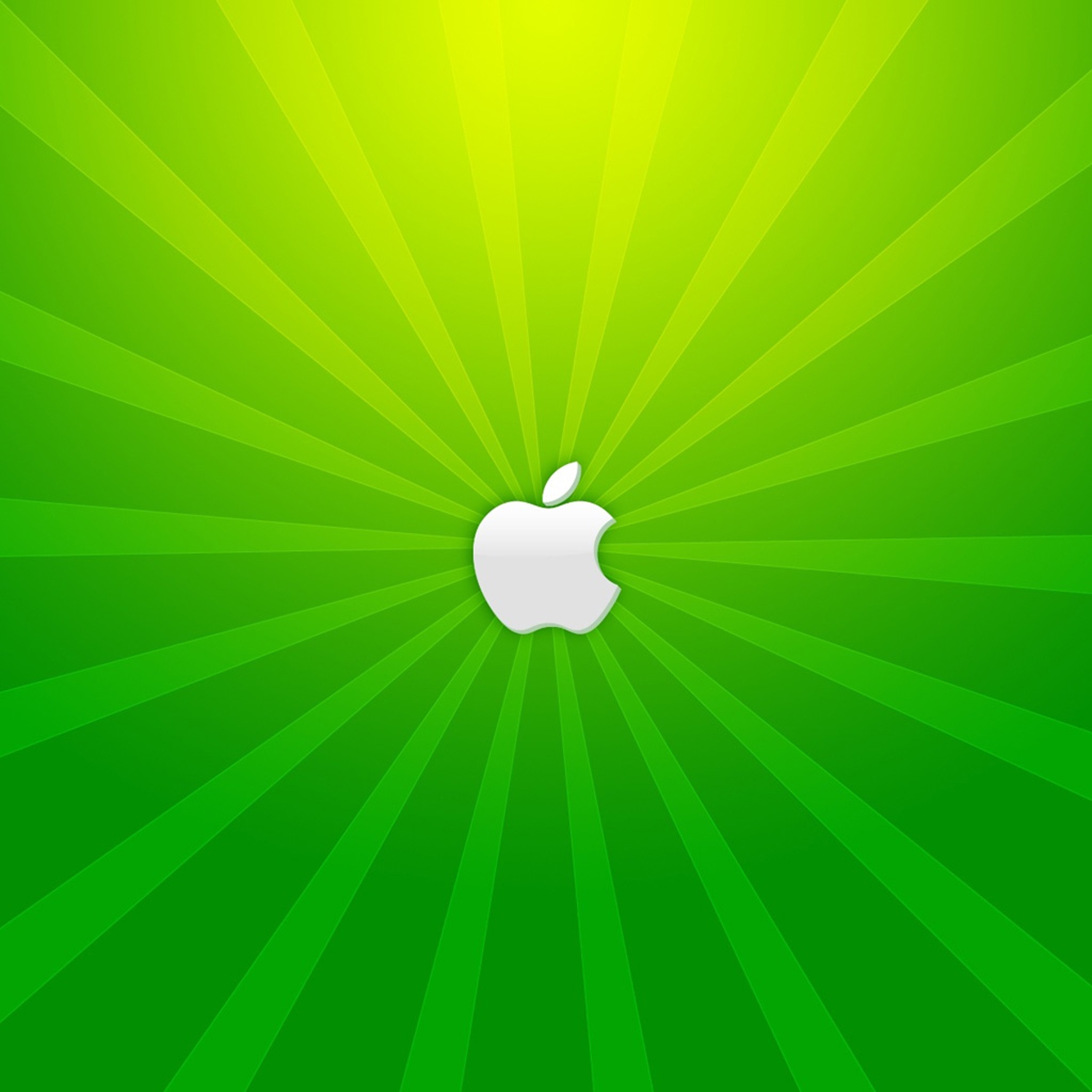 Apple Green Shine Ipad Wallpaper