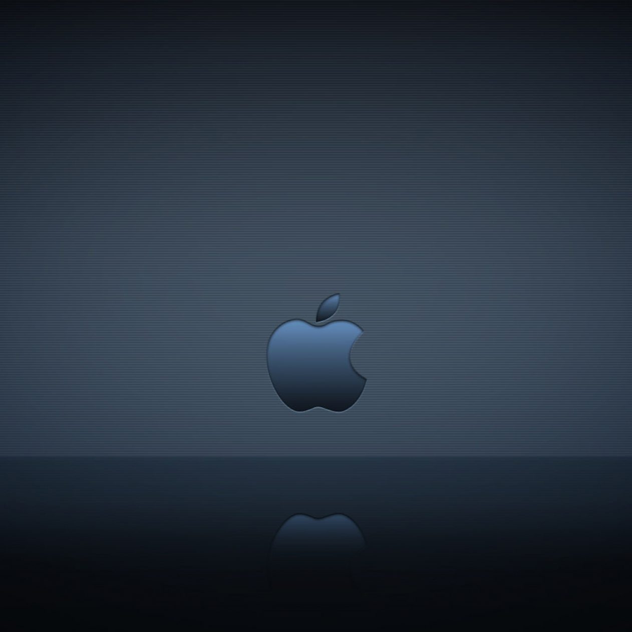 1262x1262 Parallax wallpaper 4k Apple Logo Reflection Ipad Wallpaper 1262x1262 pixels resolution