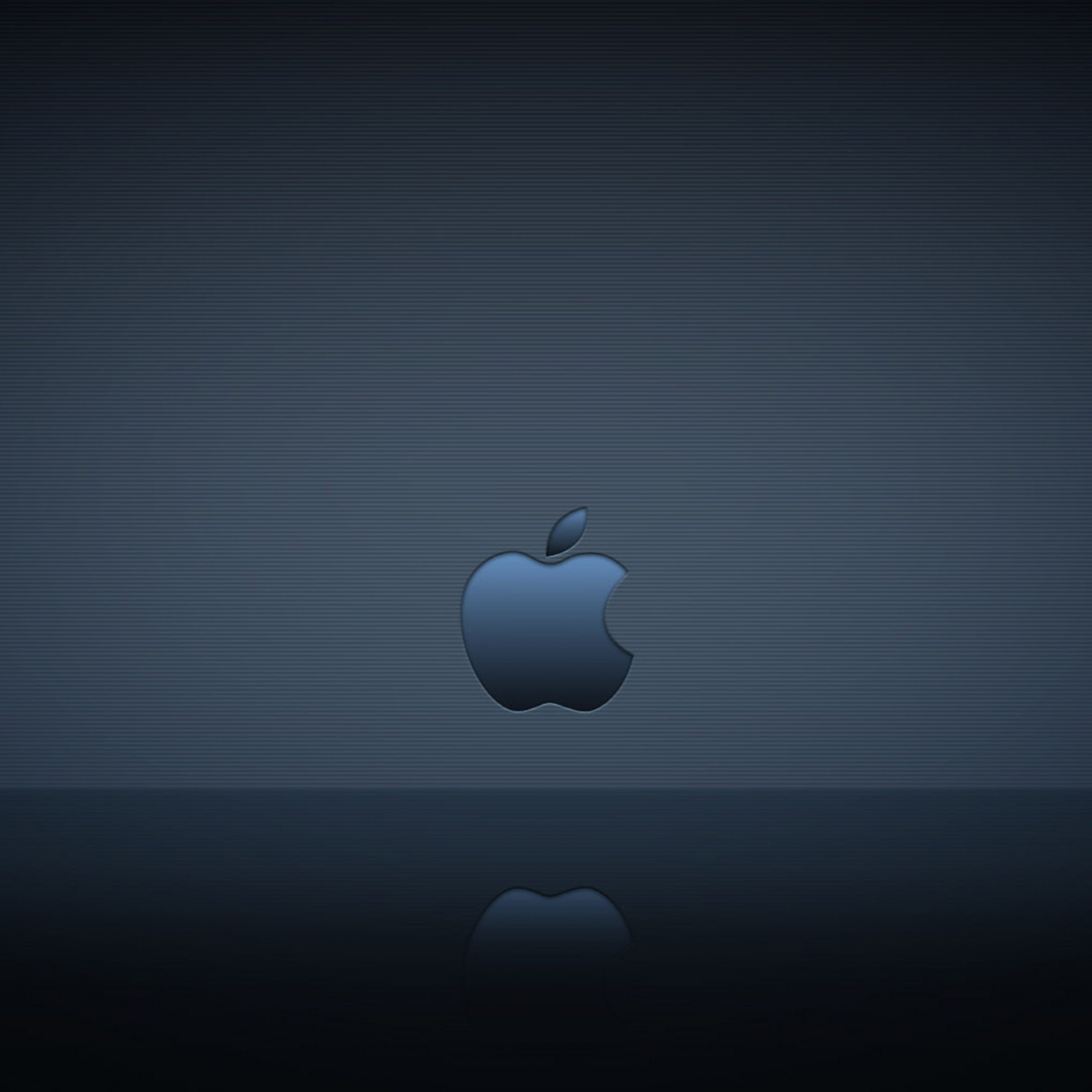 2524x2524 Parallax wallpaper 4k Apple Logo Reflection Ipad Wallpaper 2524x2524 pixels resolution