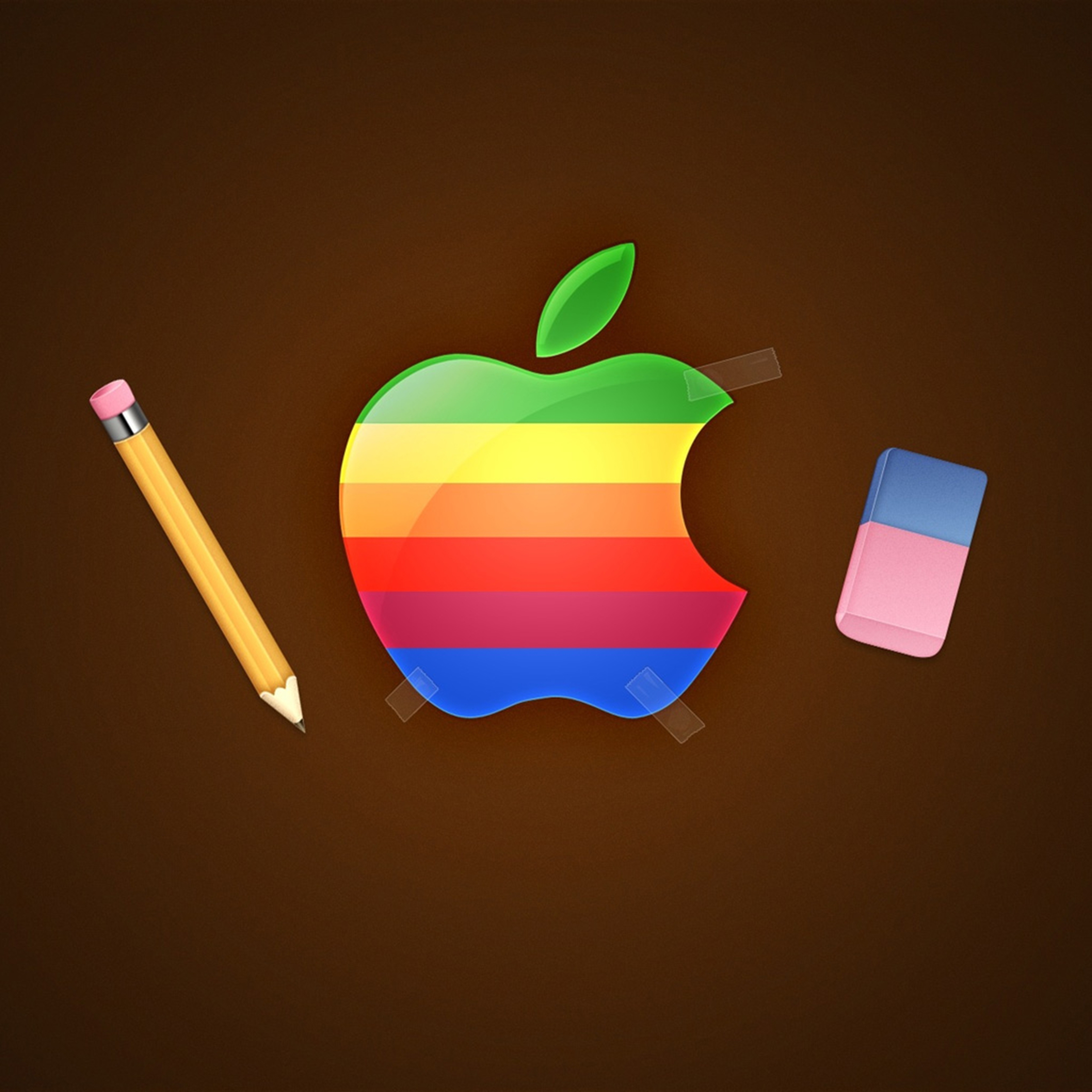 Apple Retro Ipad Wallpaper