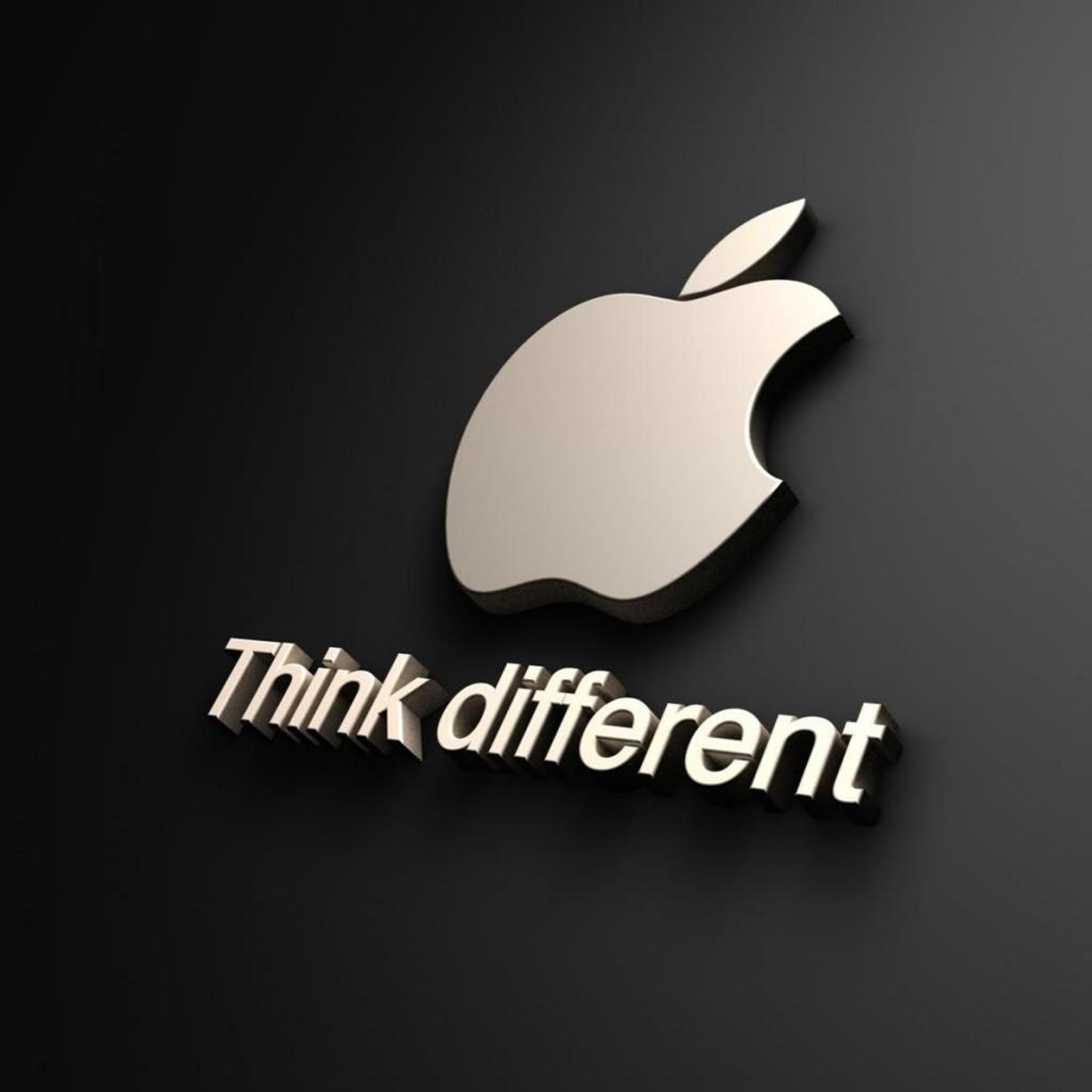 1024x1024 wallpaper 4k Apple Think Different Ipad Wallpaper 1024x1024 pixels resolution