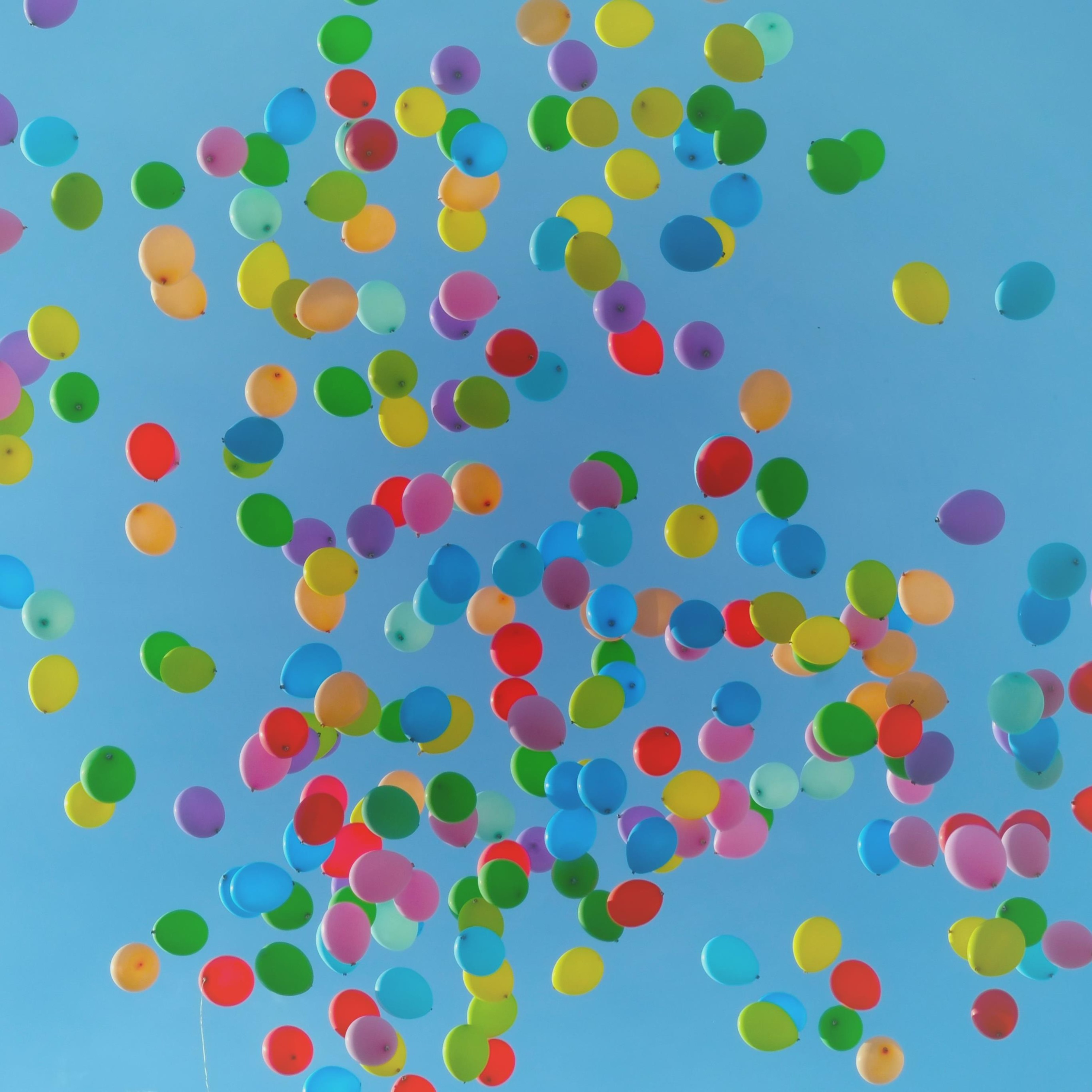 Sky Balloons Ipad Wallpaper