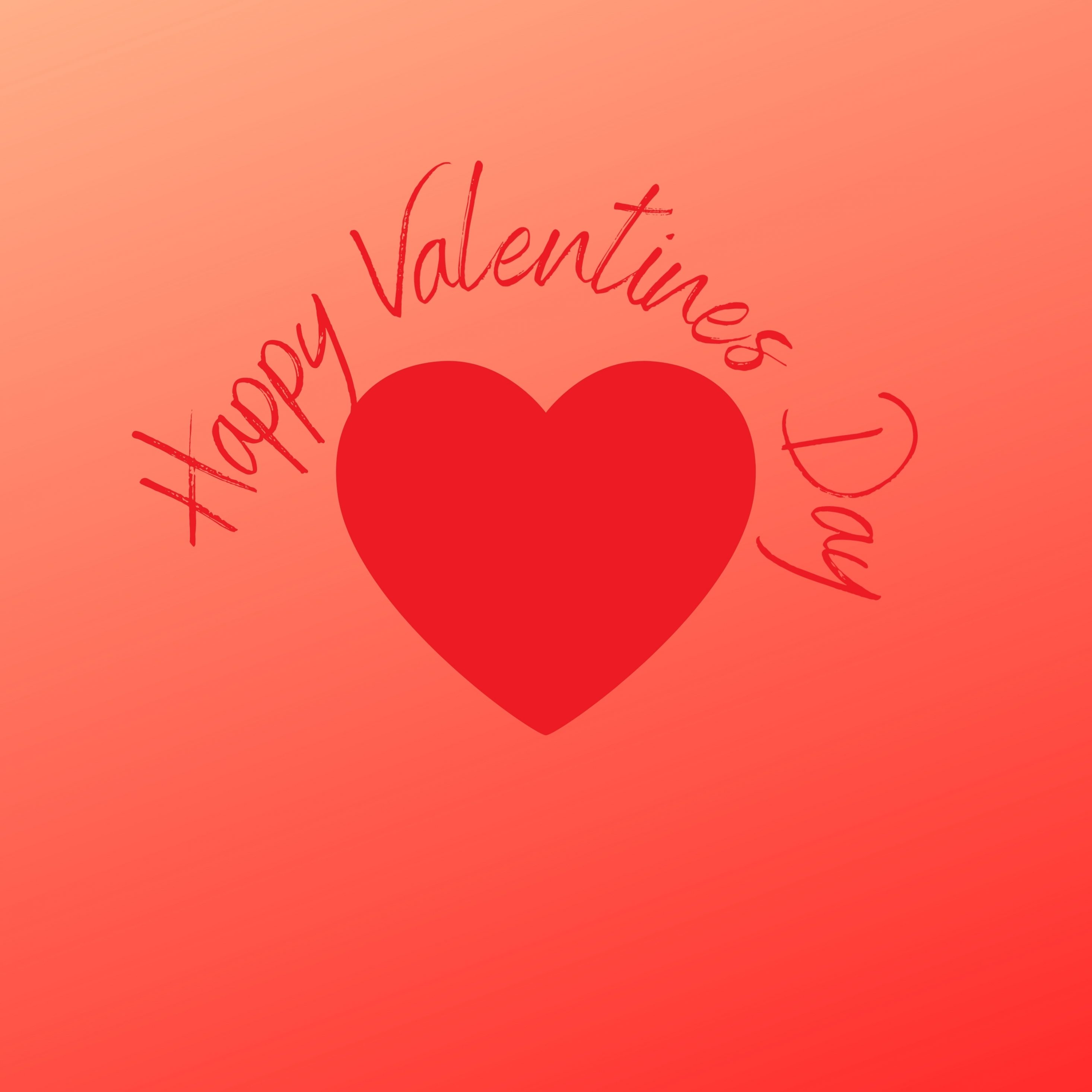 2932x2932 iPad Pro wallpaper 4k 2021 Happy Valentines Day Love Heart iPad Wallpaper 2932x2932 pixels resolution