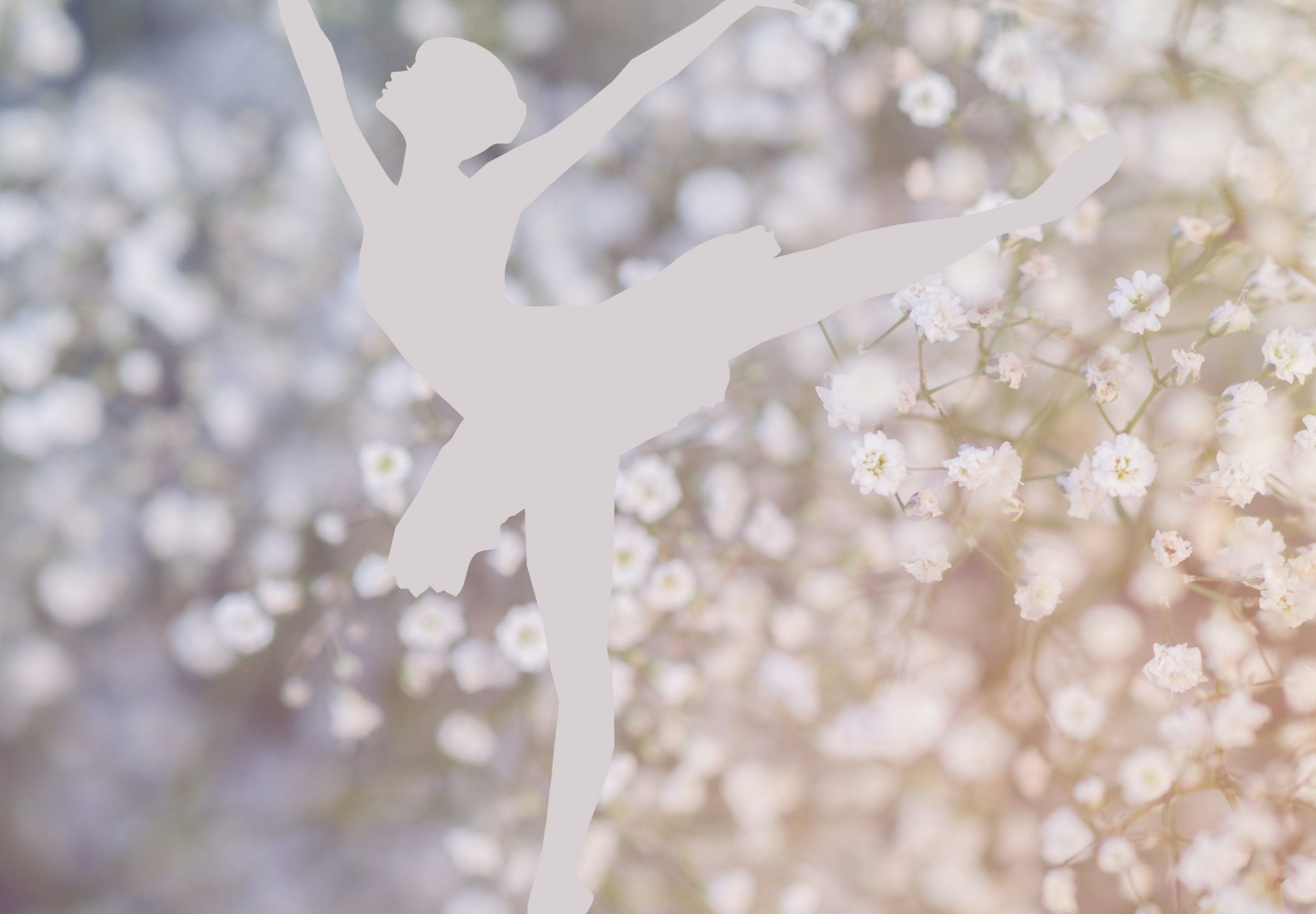 2360x1640 iPad Air wallpaper 4k Ballerina Girl Dance White Dandelion Flowers iPad Wallpaper 2360x1640 pixels resolution