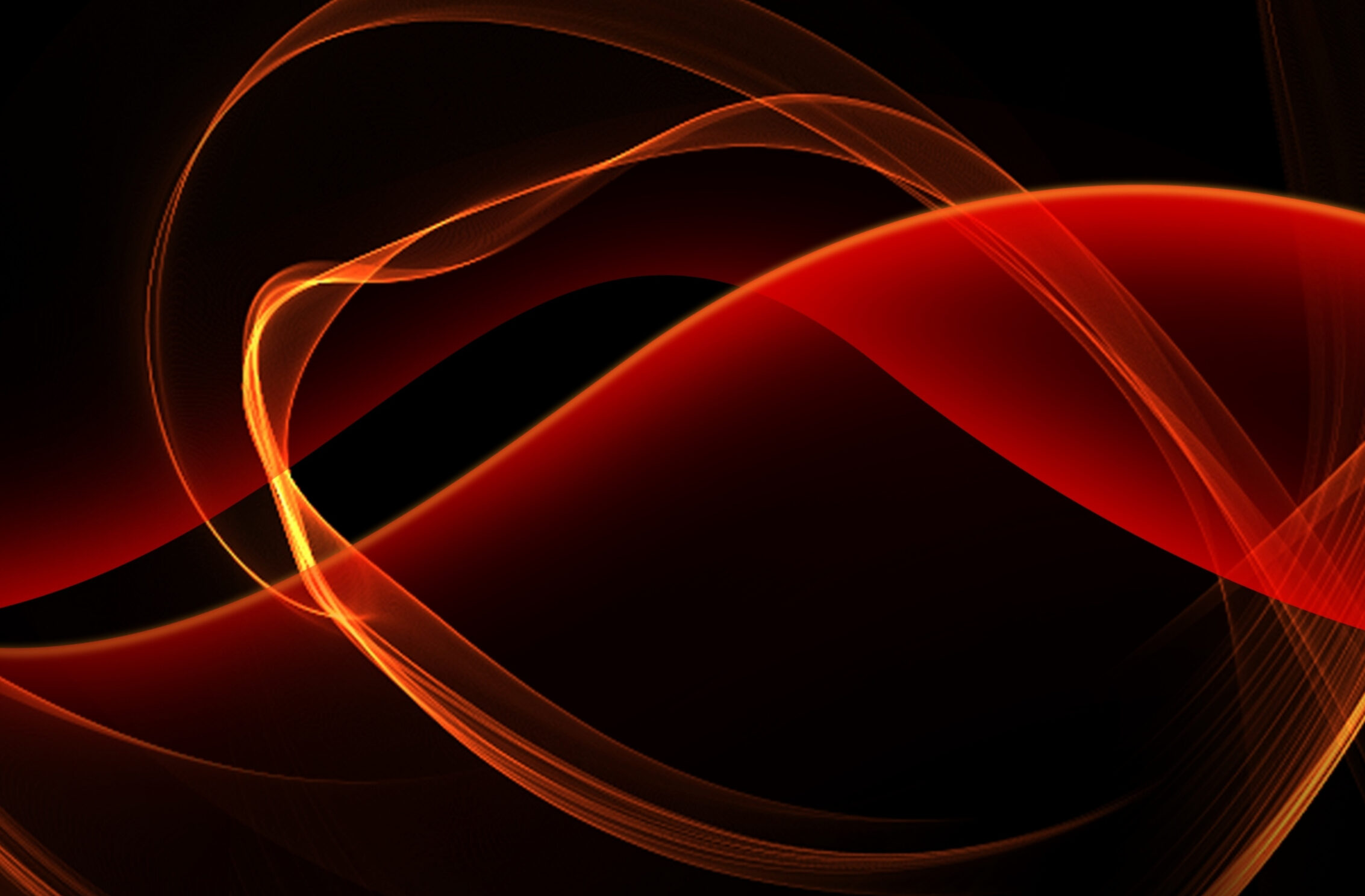 2266x1488 iPad Mini wallpapers Black and Red Glowing Curves iPad Wallpaper 2266x1488 pixels resolution