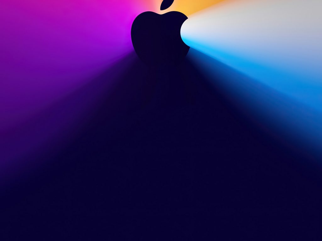 1024x768 wallpaper 4k Colourful iPhone 12 Apple Logo iPad Wallpaper 1024x768 pixels resolution