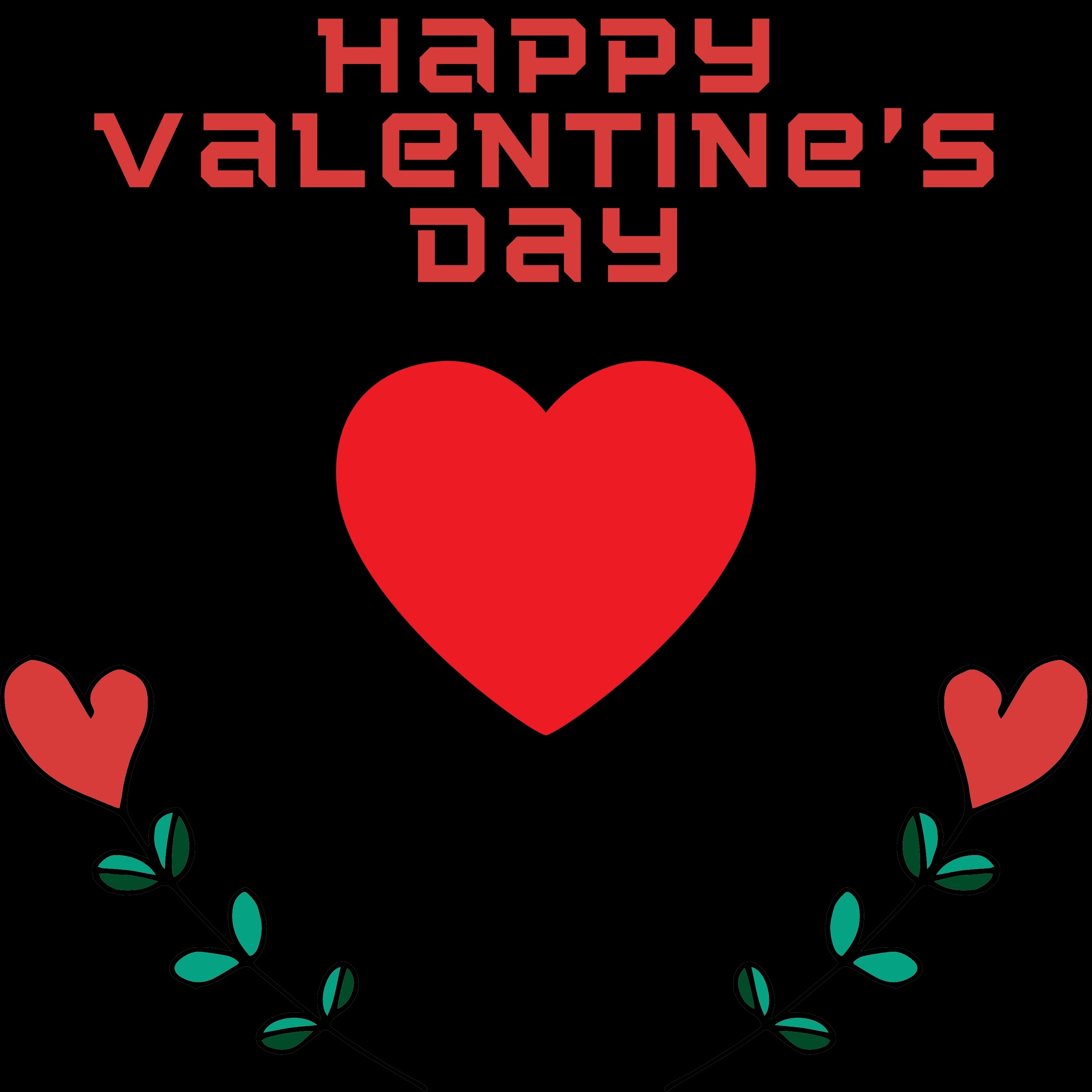 Happy Valentines Day February 14 iPad Wallpaper