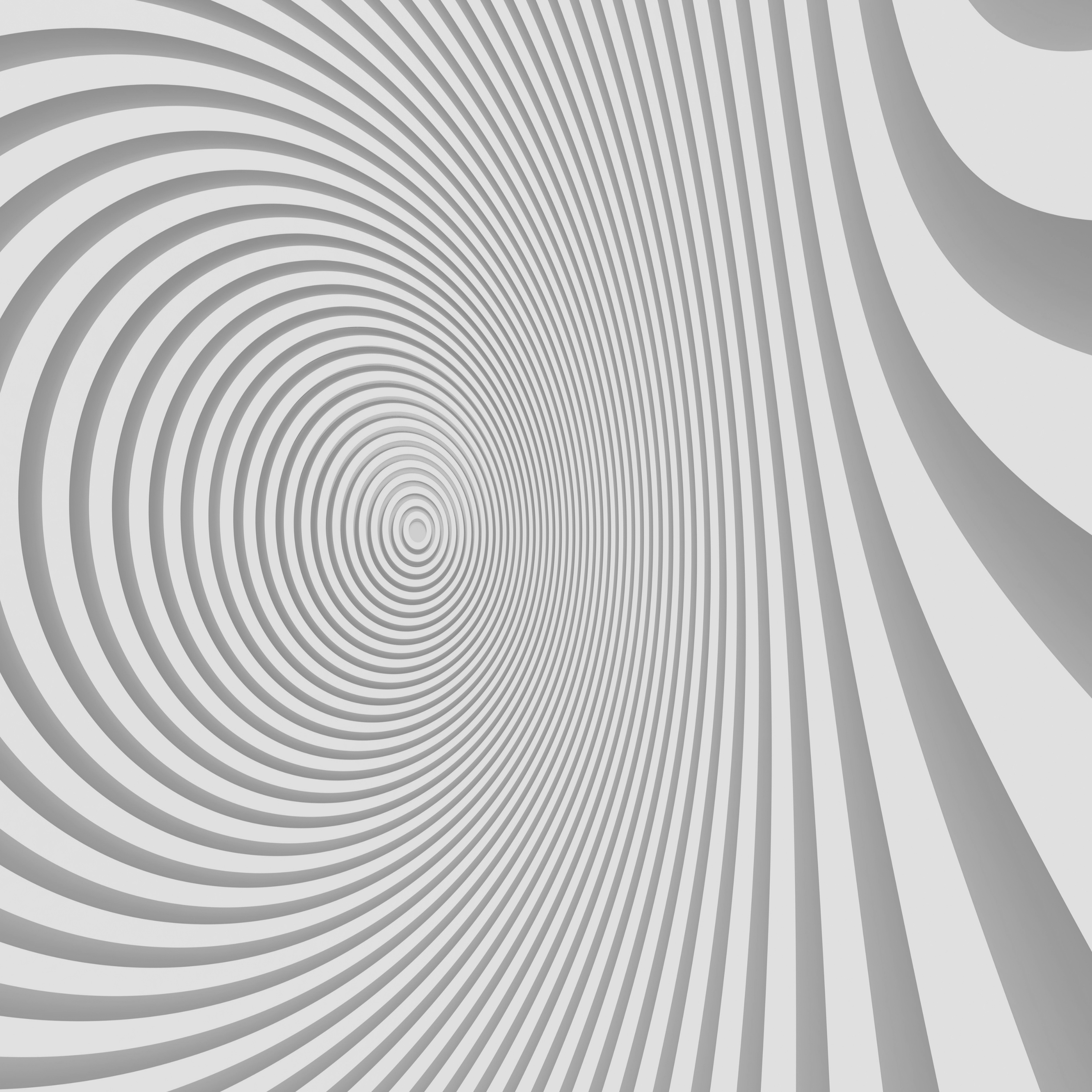 Minimalist Abstract Curve Design iPad Wallpaper