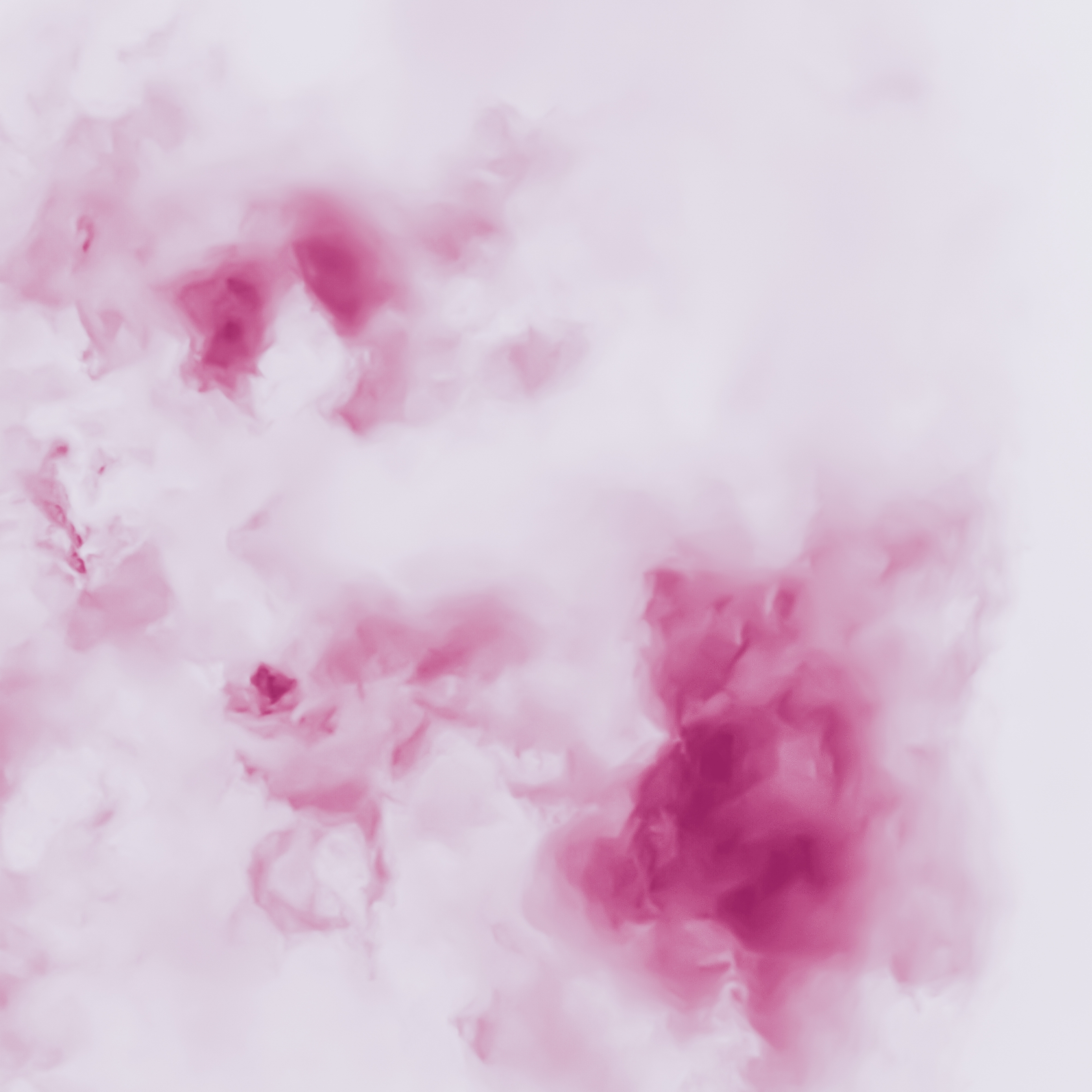 Minimalist Pink Splash Cloudy Art iPad Wallpaper