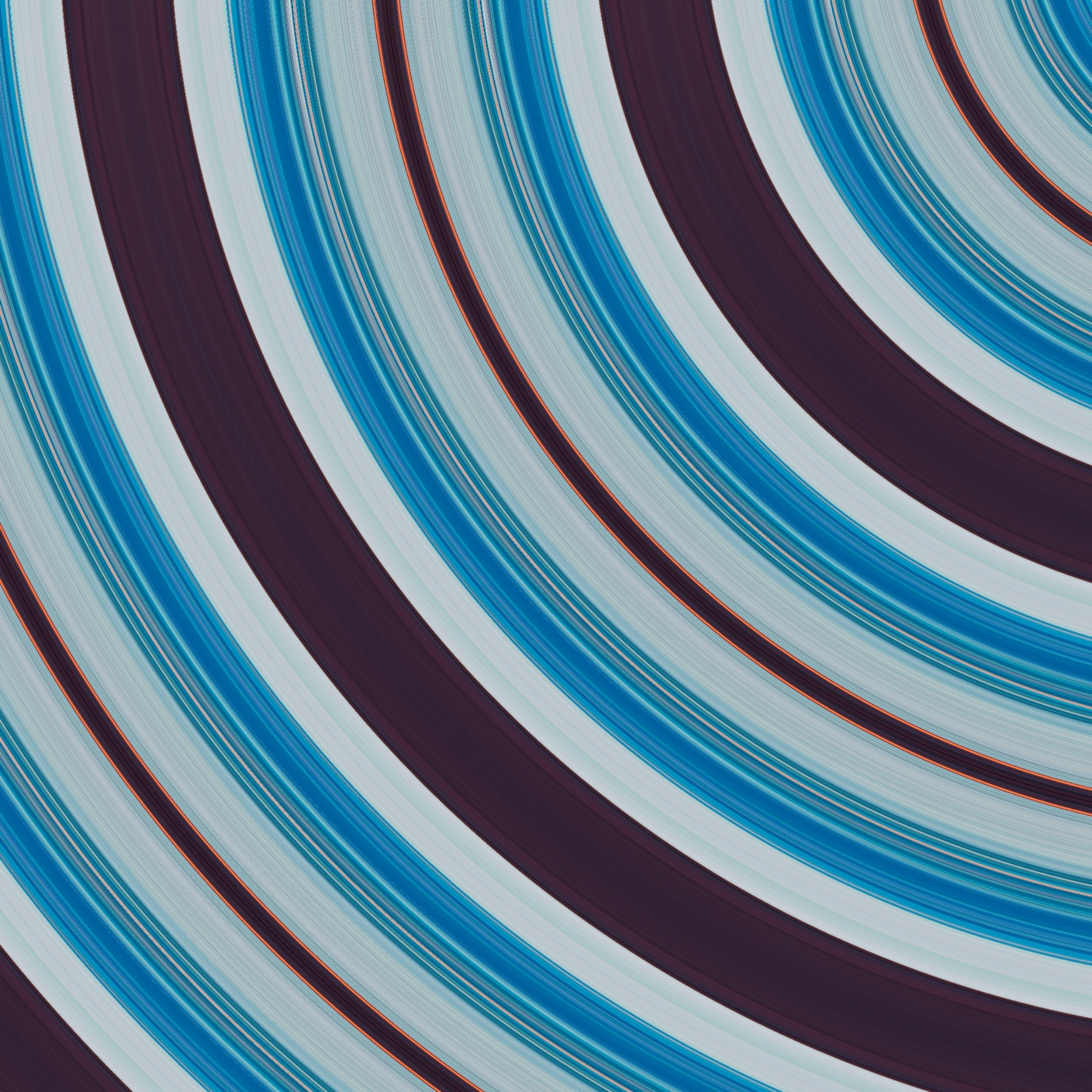 Round Stripe Art Design Geometric Abstract iPad Wallpaper