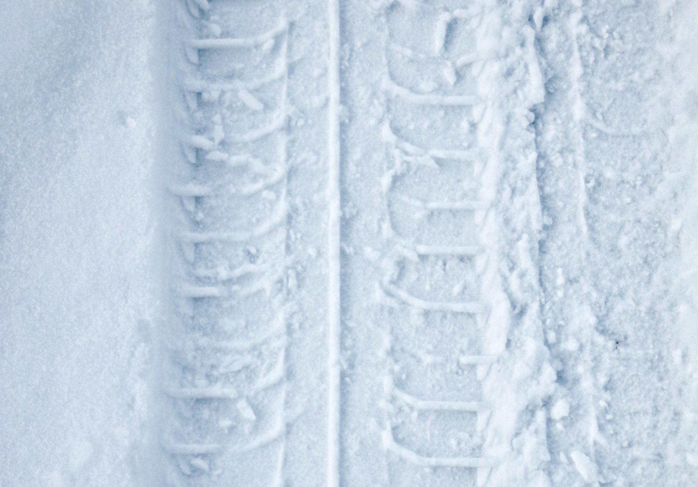 2388x1668 iPad Pro wallpapers Tyre Track Snow Winter iPad Wallpaper 2388x1668 pixels resolution