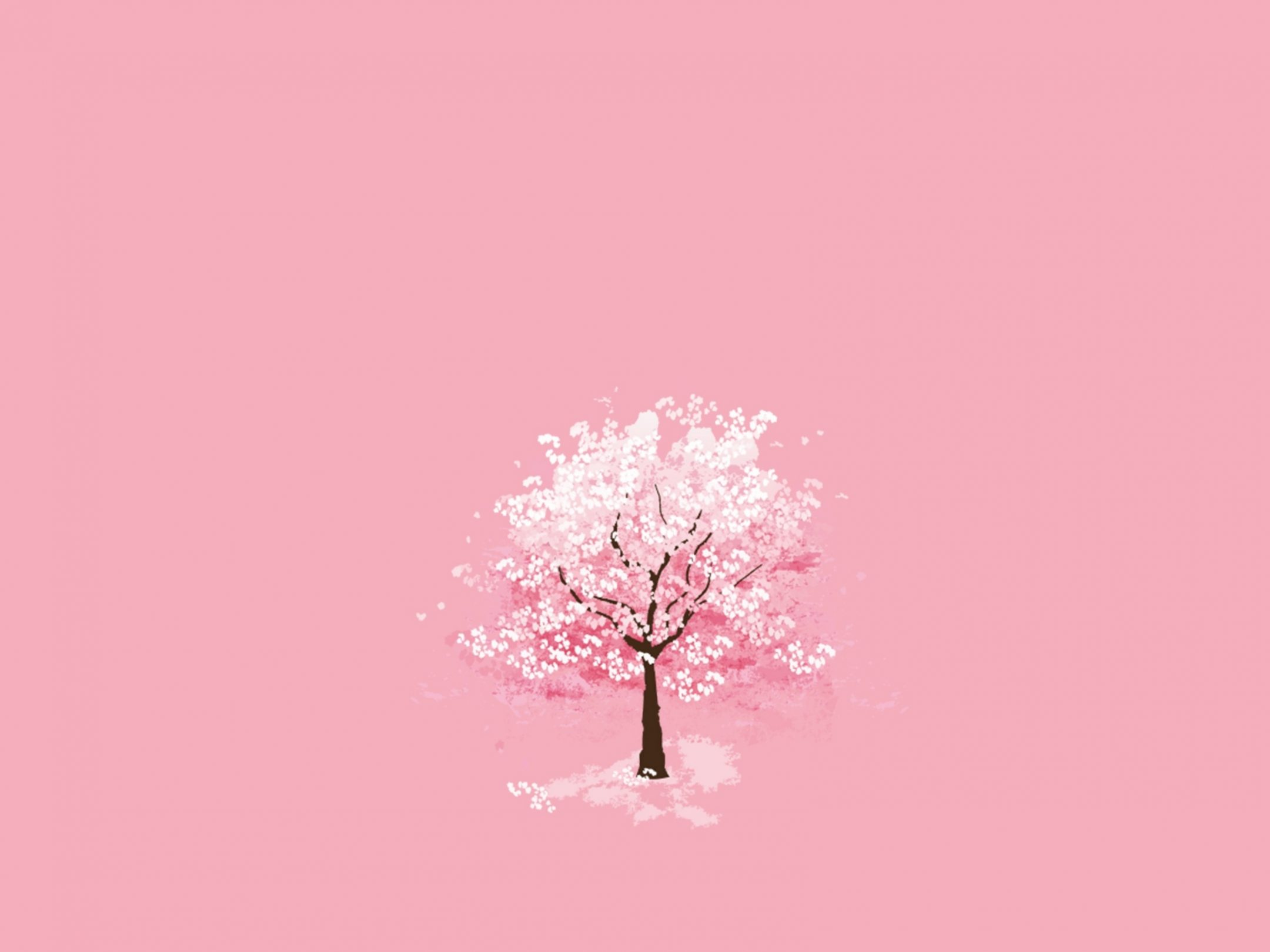 2160x1620 iPad wallpaper 4k Winter Season Tree Pink Background iPad Wallpaper 2160x1620 pixels resolution