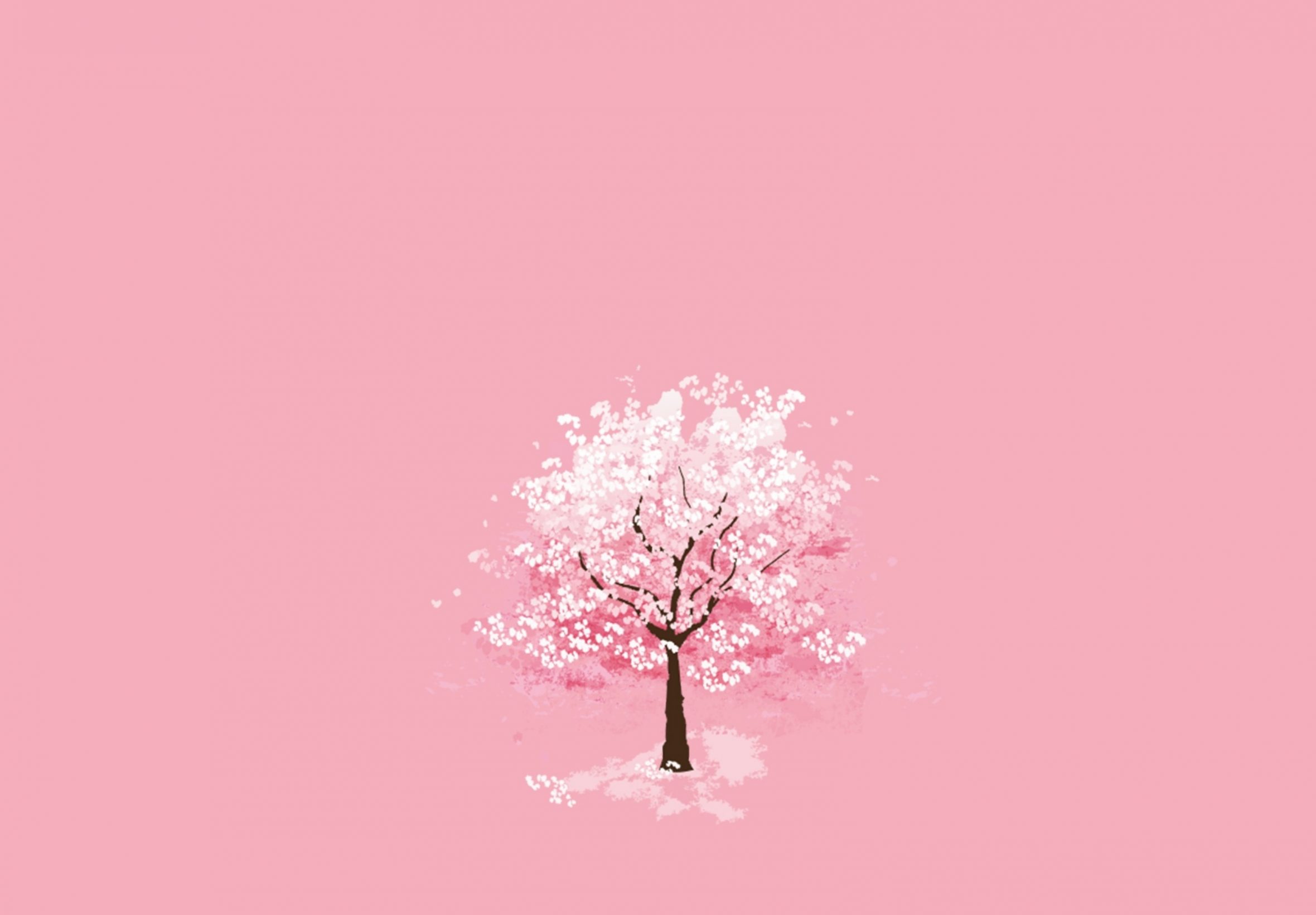 2360x1640 iPad Air wallpaper 4k Winter Season Tree Pink Background iPad Wallpaper 2360x1640 pixels resolution