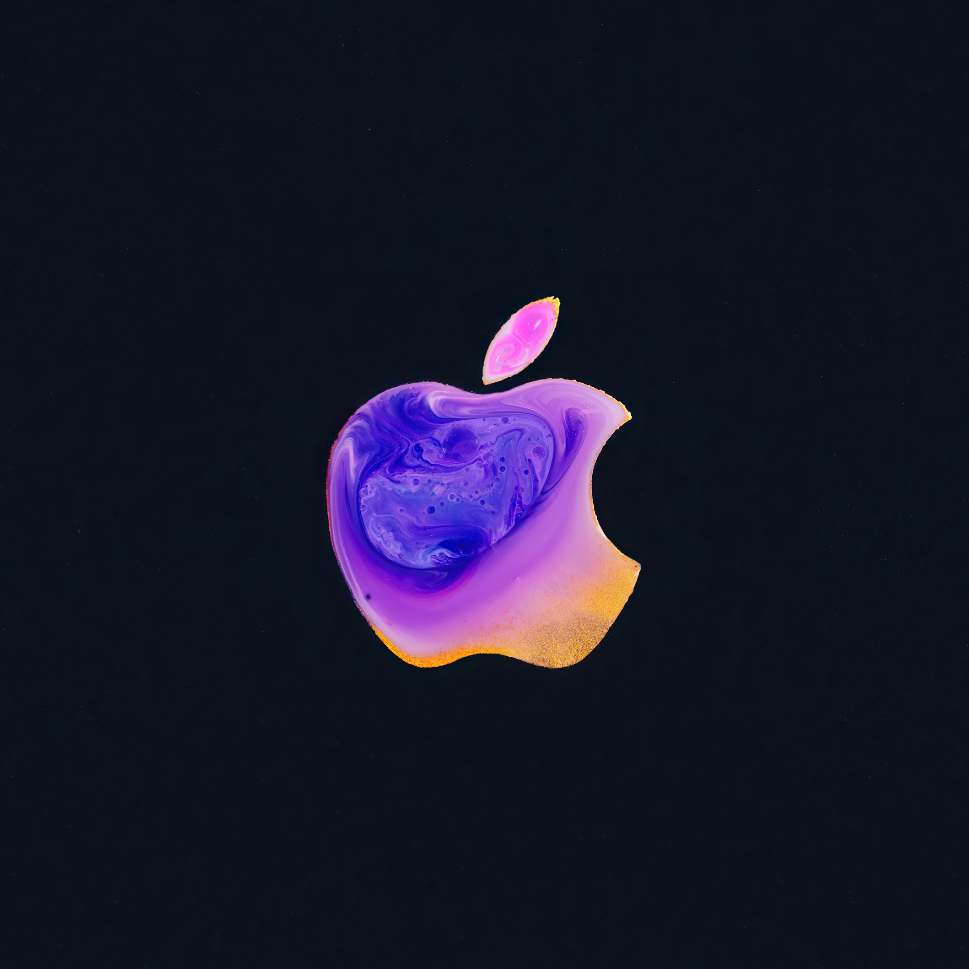 iPad Pro 10.5 wallpapers iPhone 12 Apple Logo Background Black iPad Wallpaper