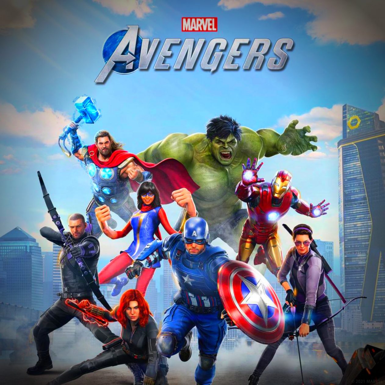 1262x1262 Parallax wallpaper 4k Marvel Avengers iPad Wallpaper 1262x1262 pixels resolution