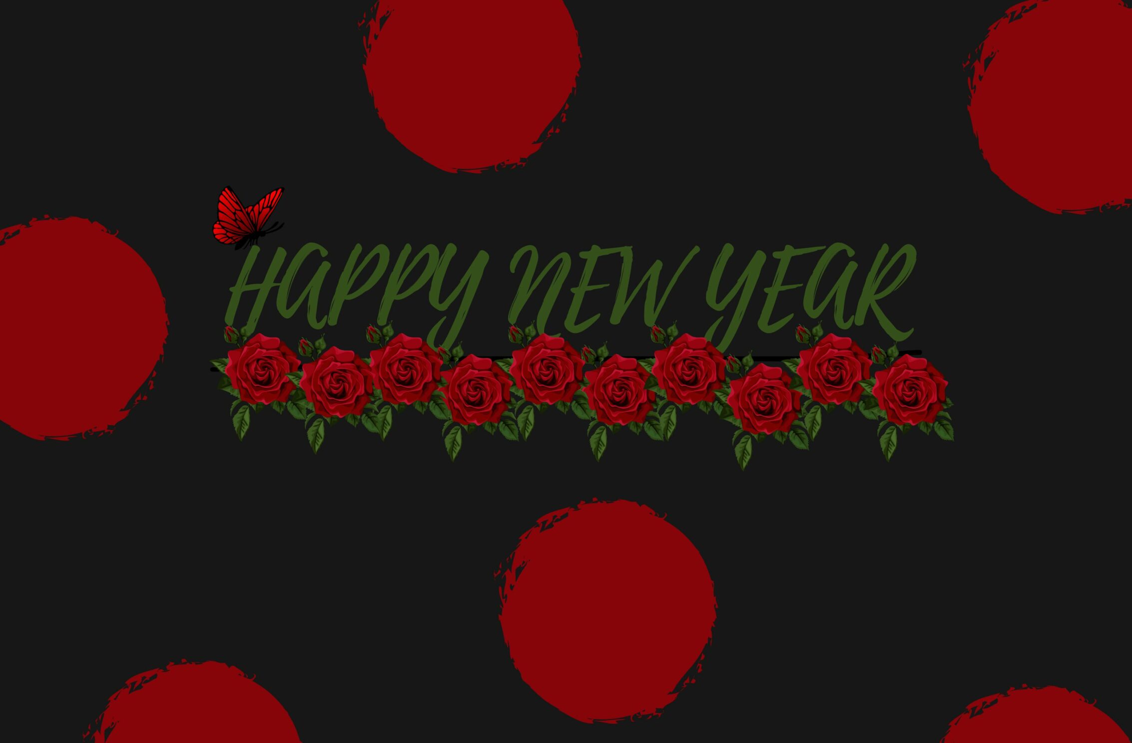 2266x1488 wallpaper Red Poka Dot New Year Ipad Wallpaper 2266x1488 pixels resolution