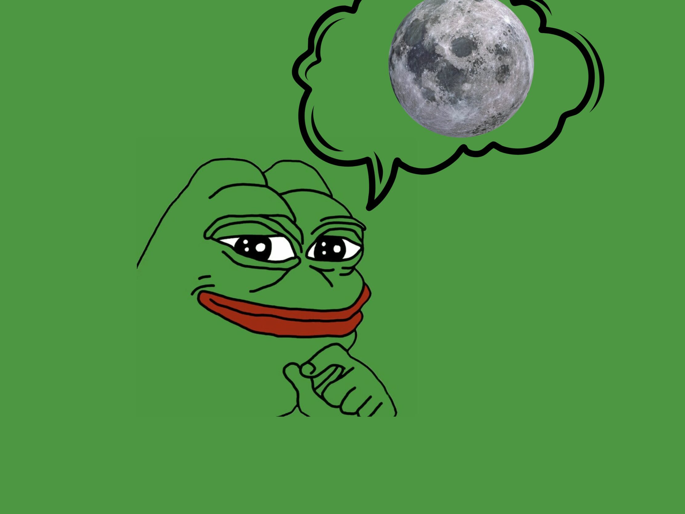 2224x1668 iPad Pro wallpapers Pepe Wallpaper Dreaming of Moon 2224x1668 pixels resolution