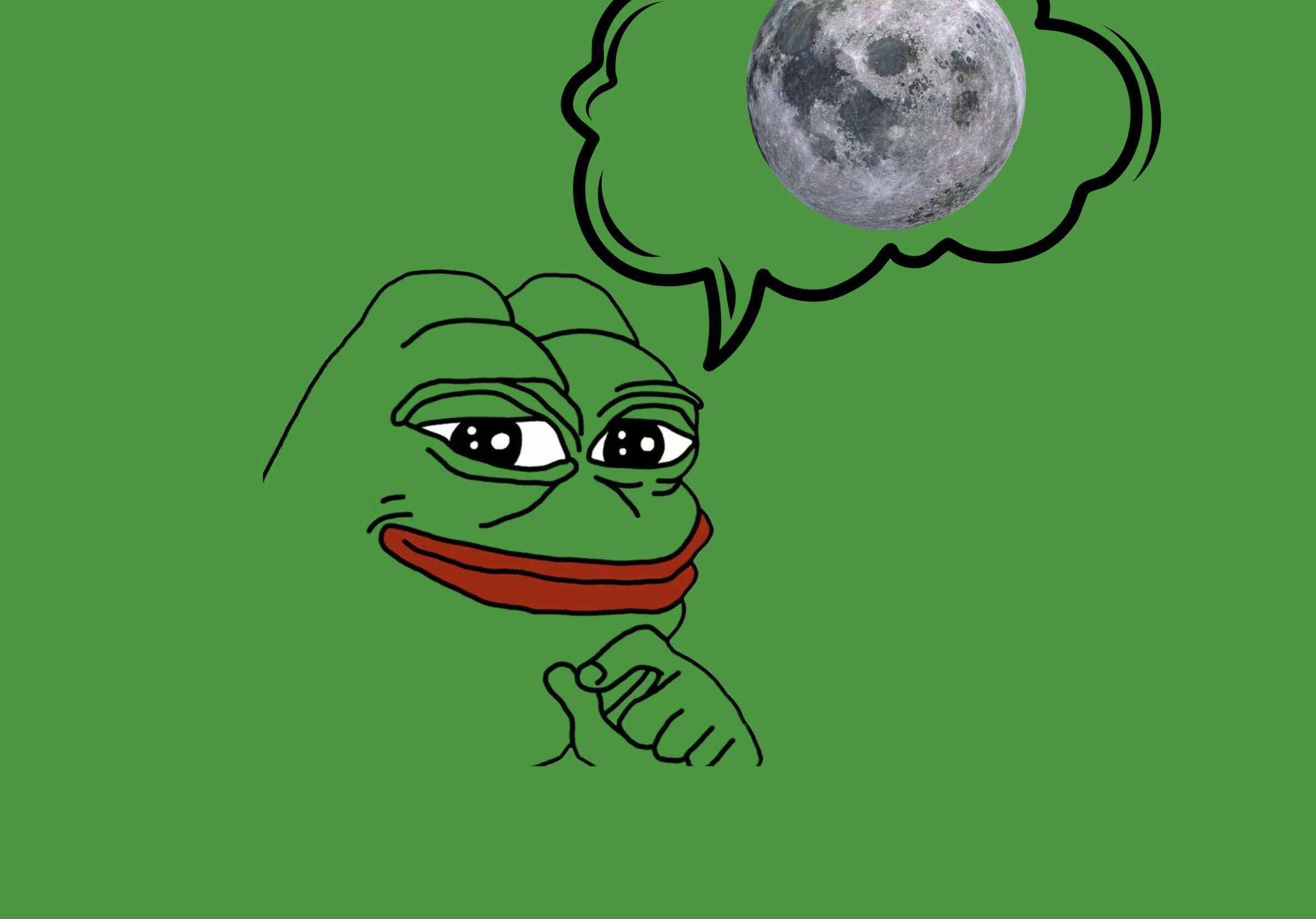 2388x1668 iPad Pro wallpapers Pepe Wallpaper Dreaming of Moon 2388x1668 pixels resolution